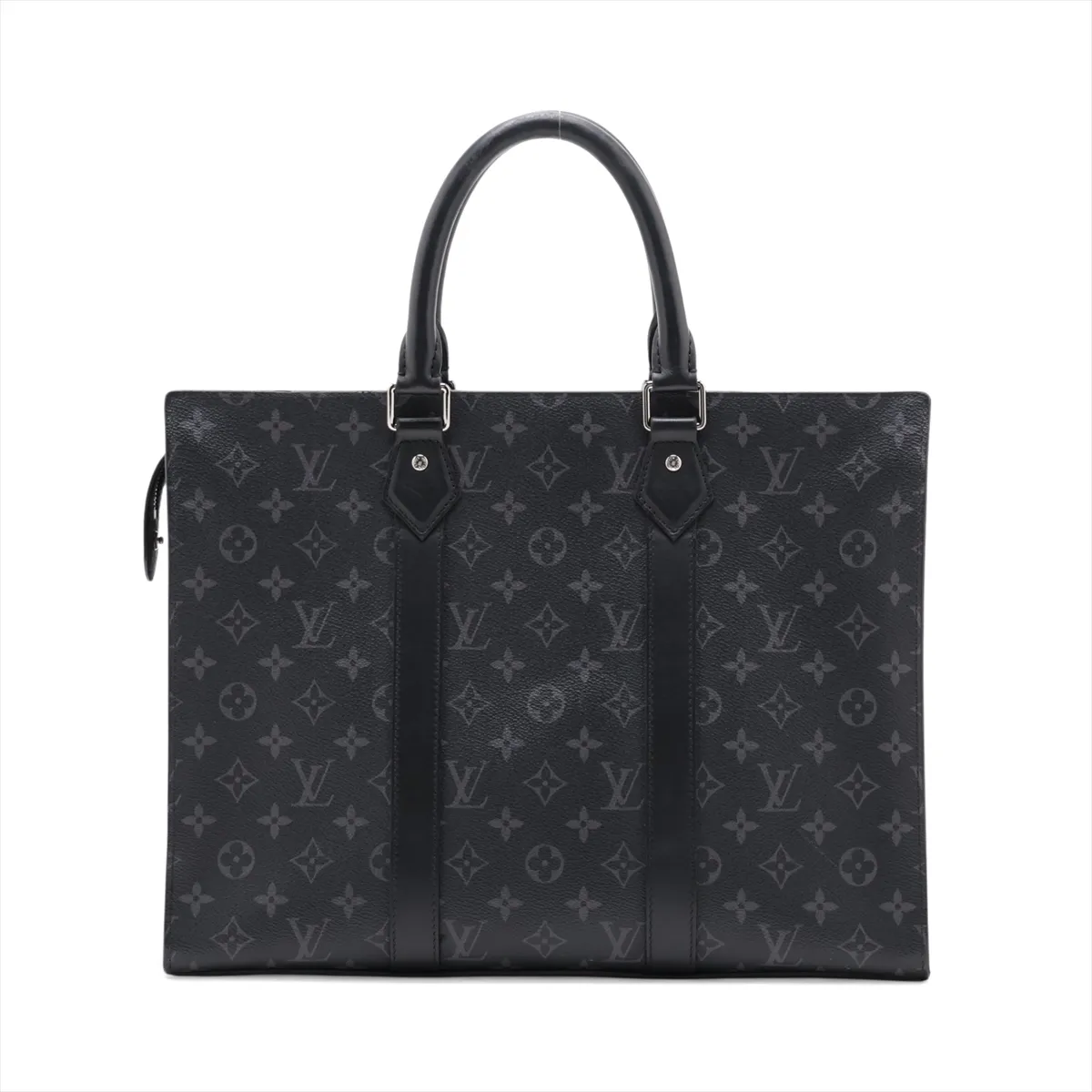 Monogram Eclipse Sac Plat Horizontal Zip M11742 (Serial Number Unknown) Black (Other Model Strap) — view 2