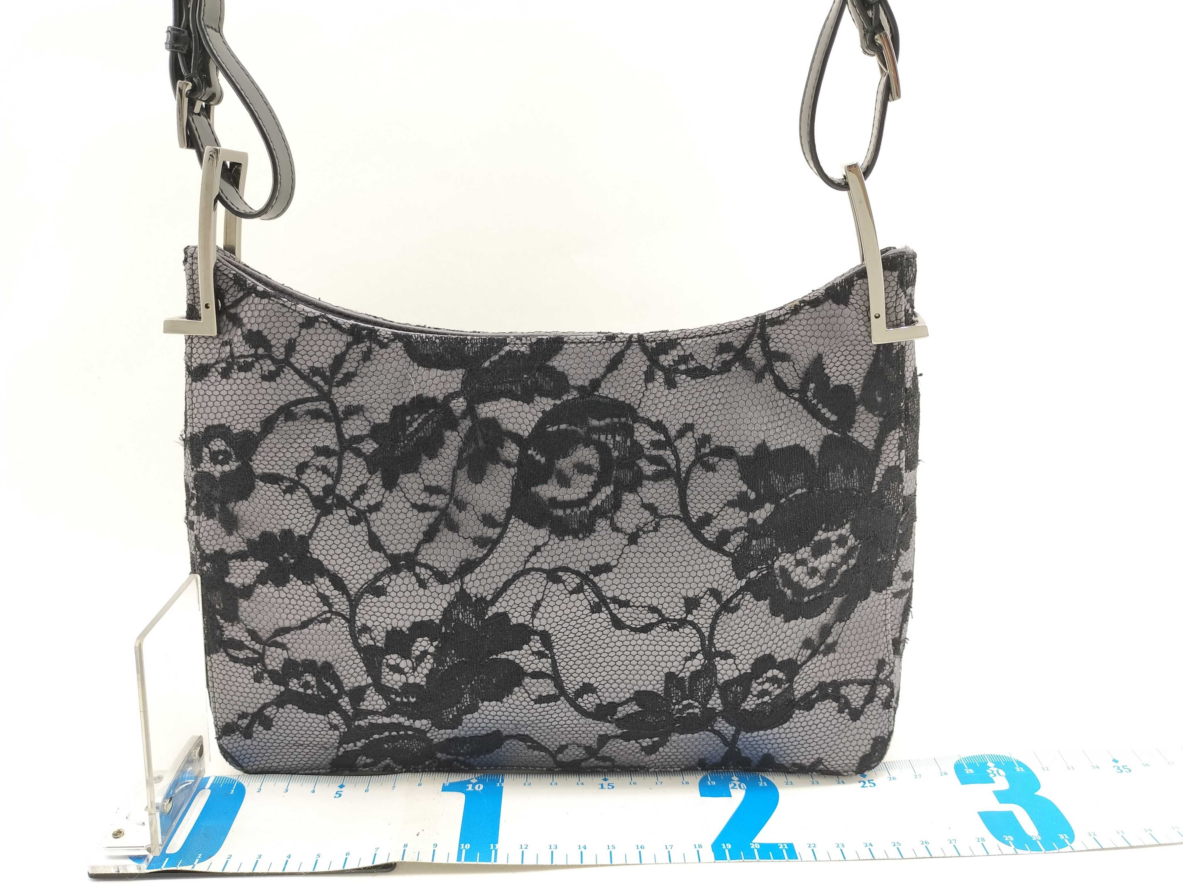 Purple Satin Lace Boho Underarm Bag Handbag — view 2