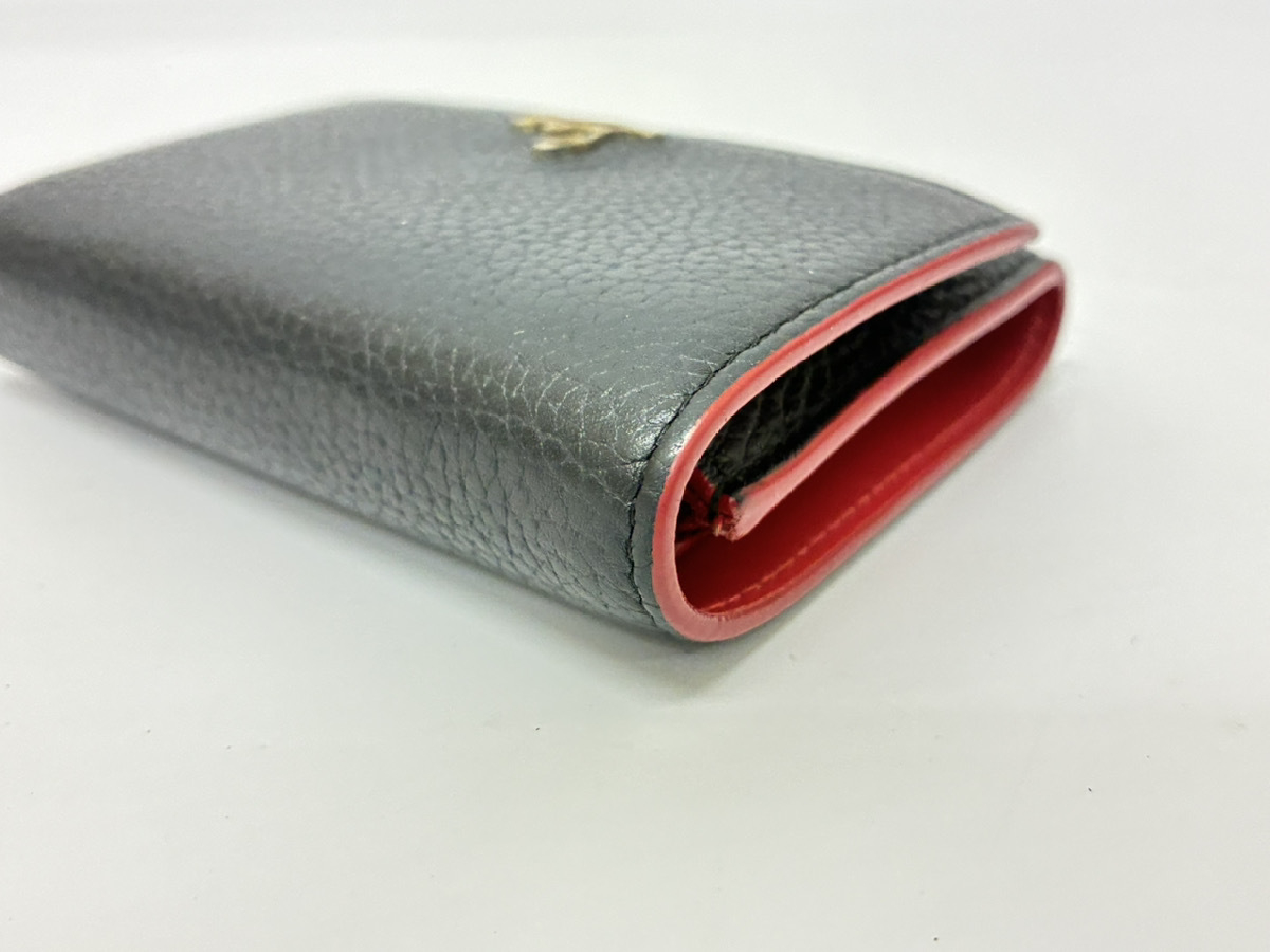 Tri-fold Wallet, Leather/Black — view 6