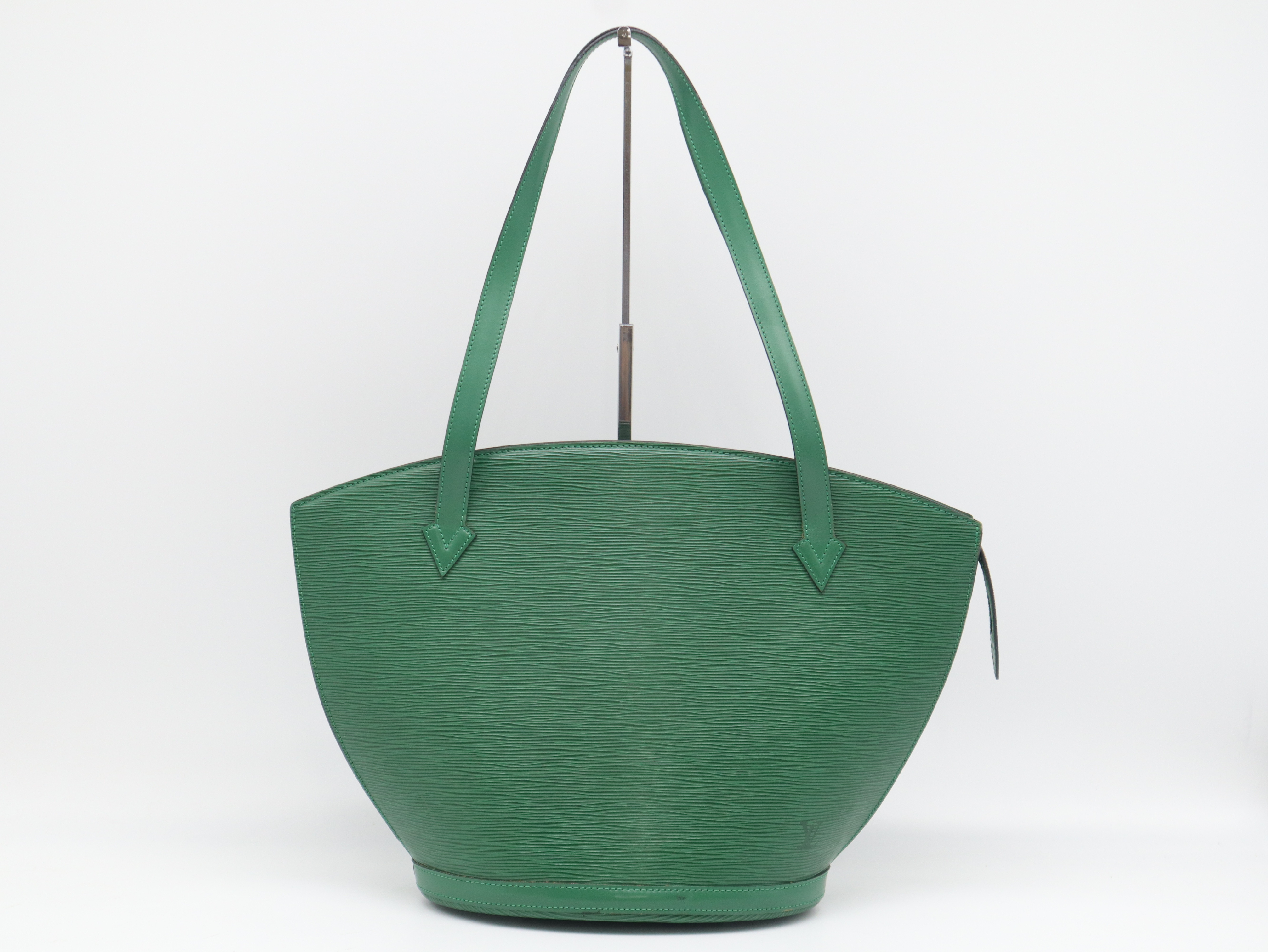 M52264 Epi Saint Jacques Shopping Borneo Green Tote Bag