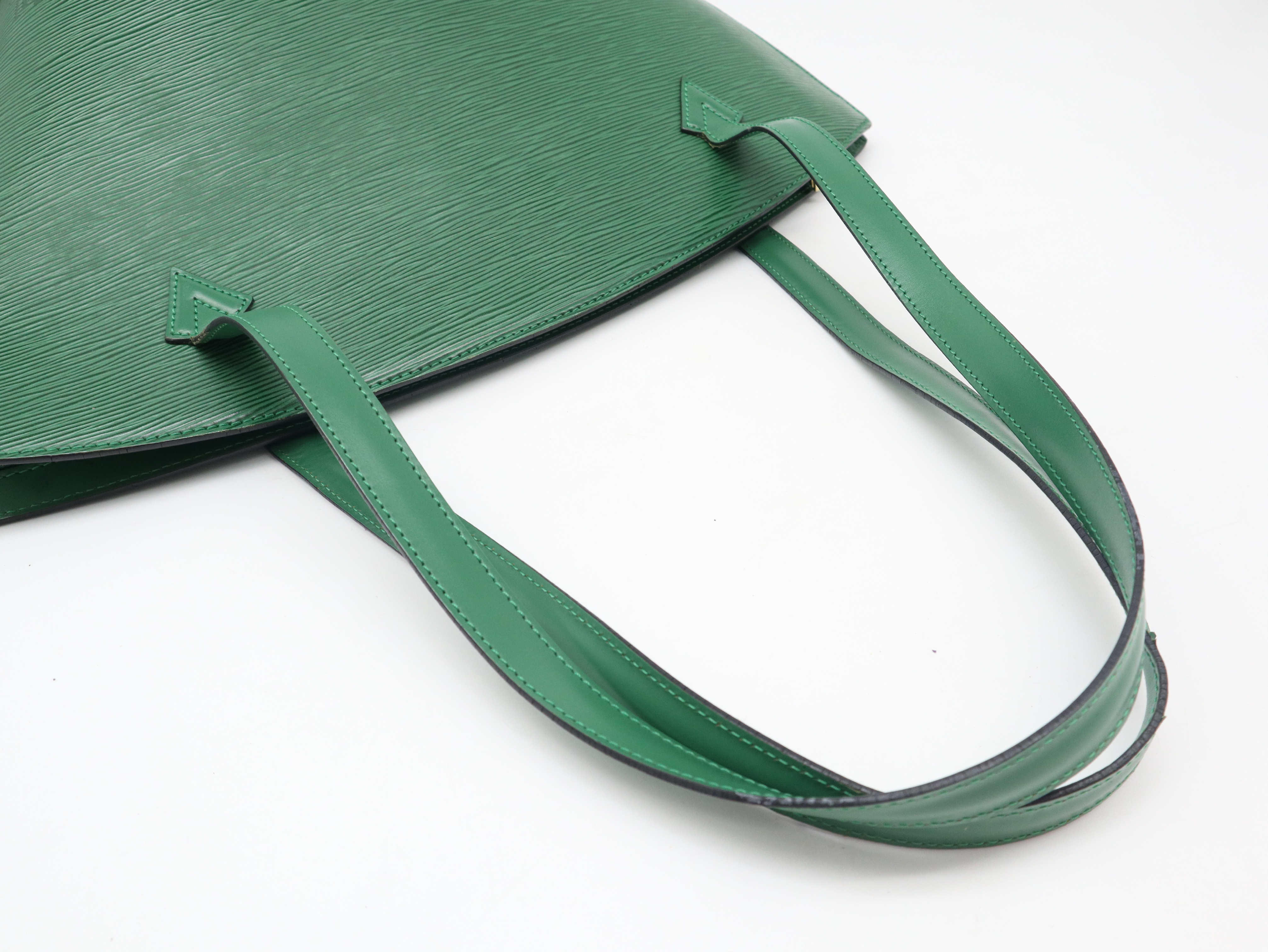 M52264 Epi Saint Jacques Shopping Borneo Green Tote Bag — view 6