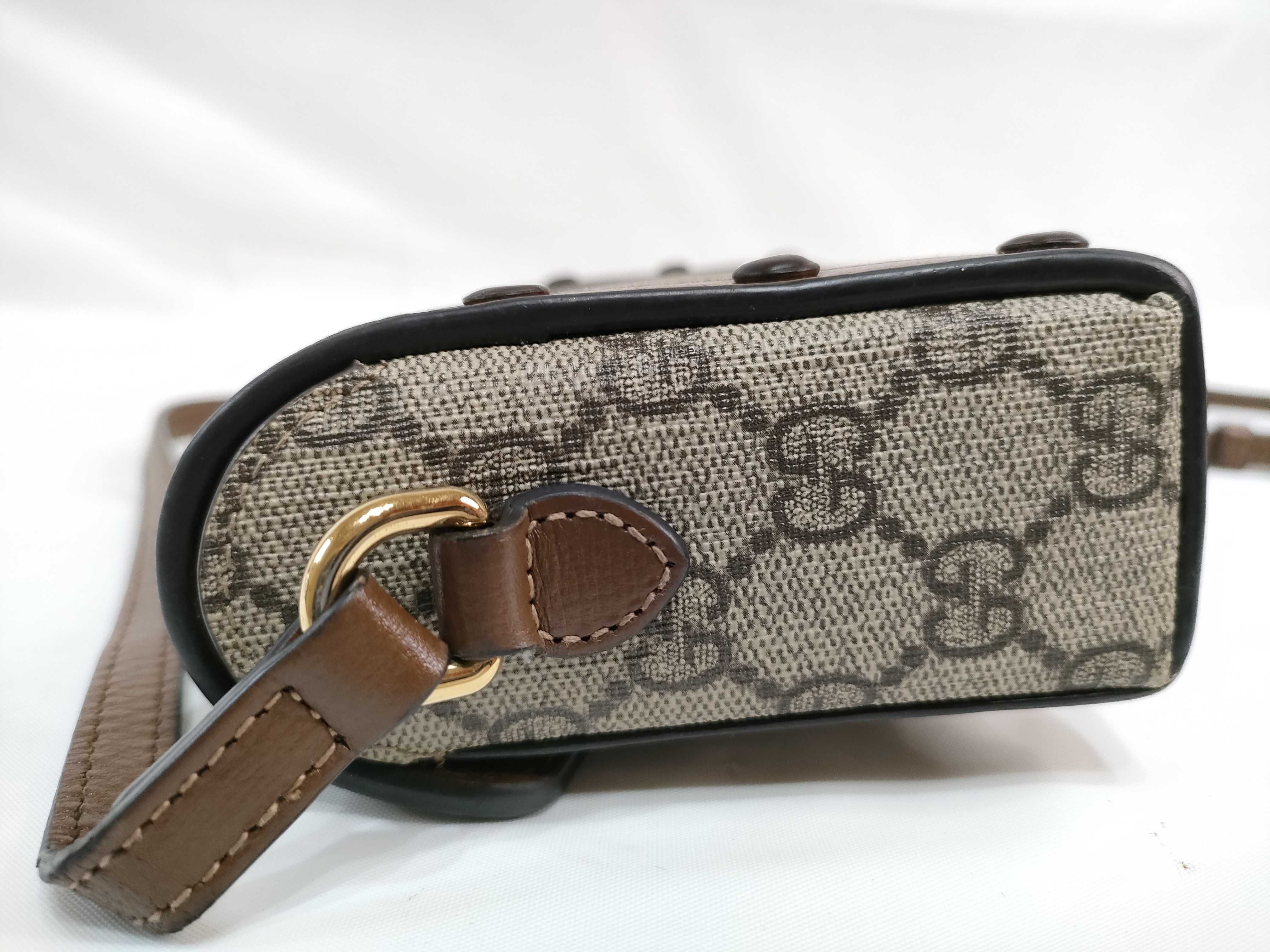 GG Canvas Horsebit Shoulder Bag — view 9