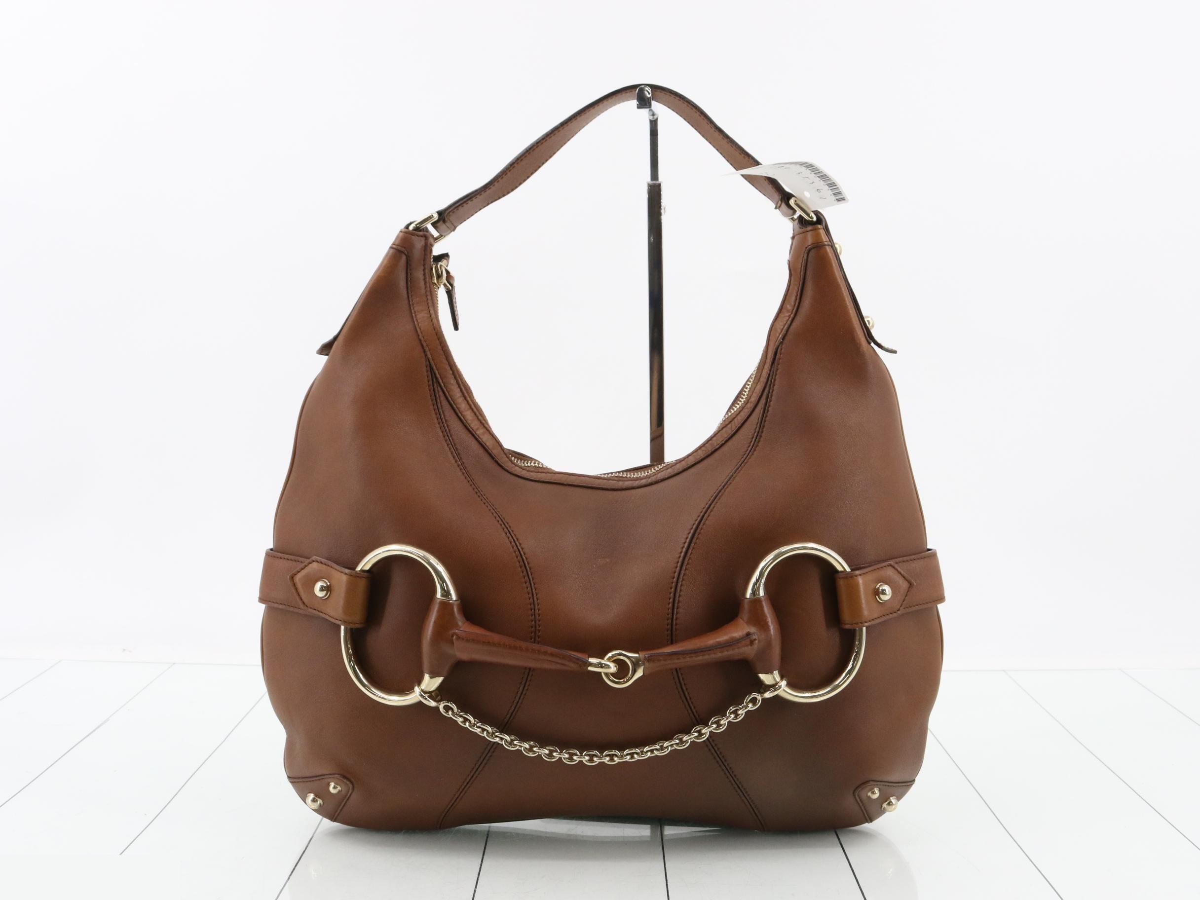 Horsebit Shoulder Bag