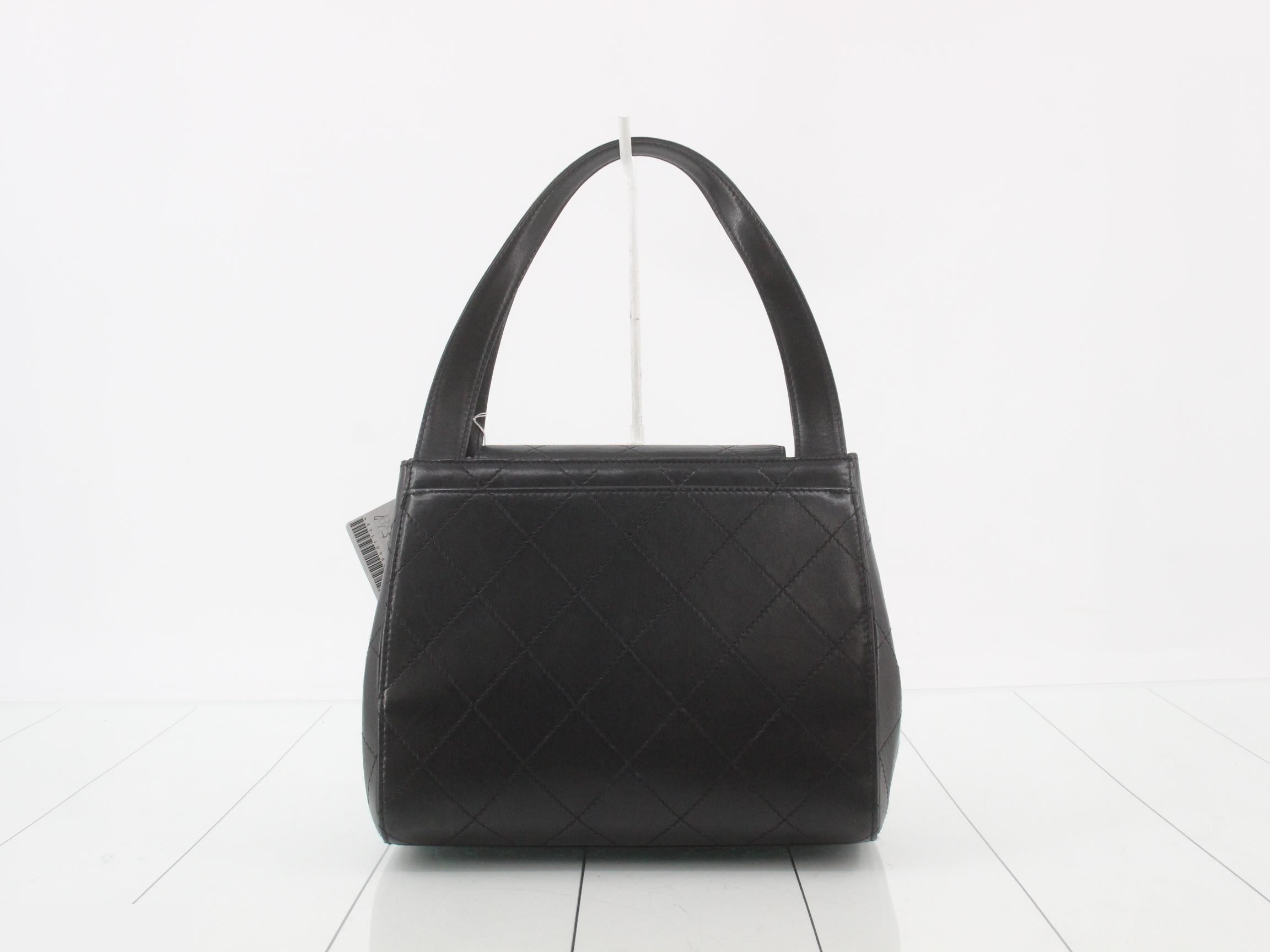 Turnlock Matelassé Mini Handbag — view 2