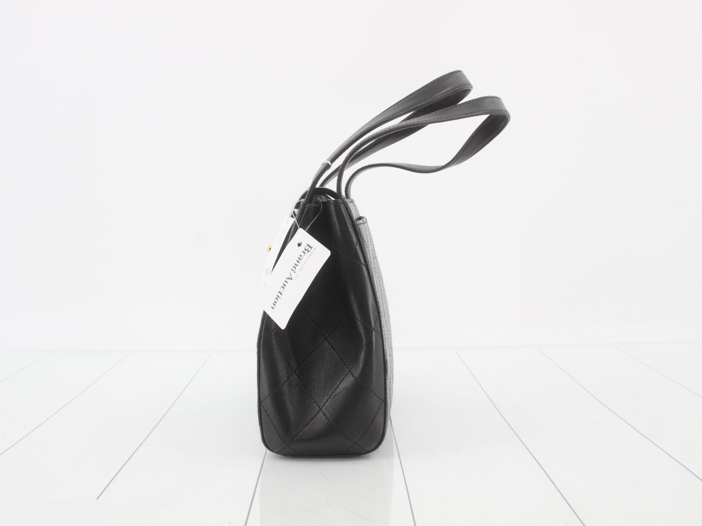 Turnlock Matelassé Mini Handbag — view 3