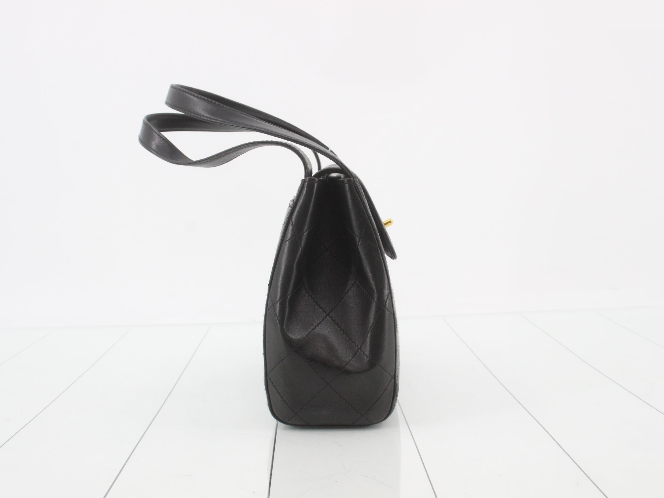 Turnlock Matelassé Mini Handbag — view 4