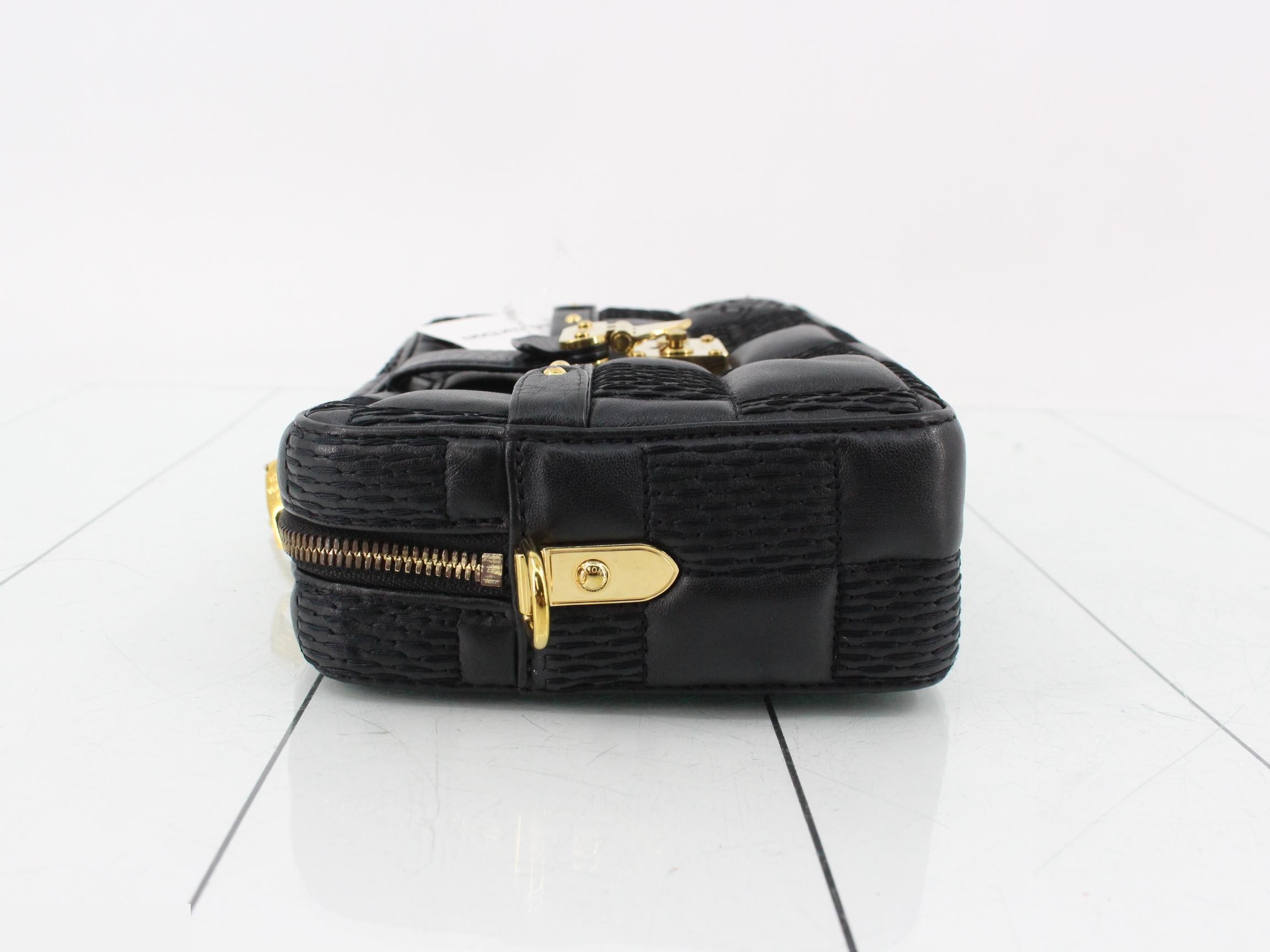 Damier Giant Troca PM M59116 Black — view 4