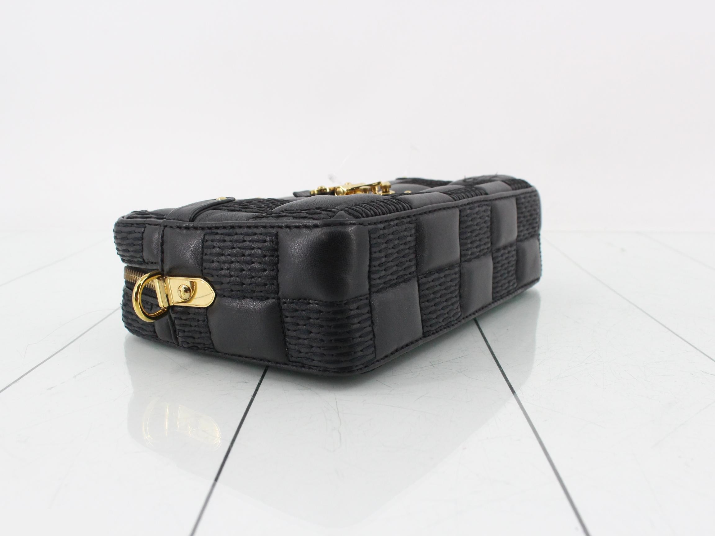 Damier Giant Troca PM M59116 Black — view 5