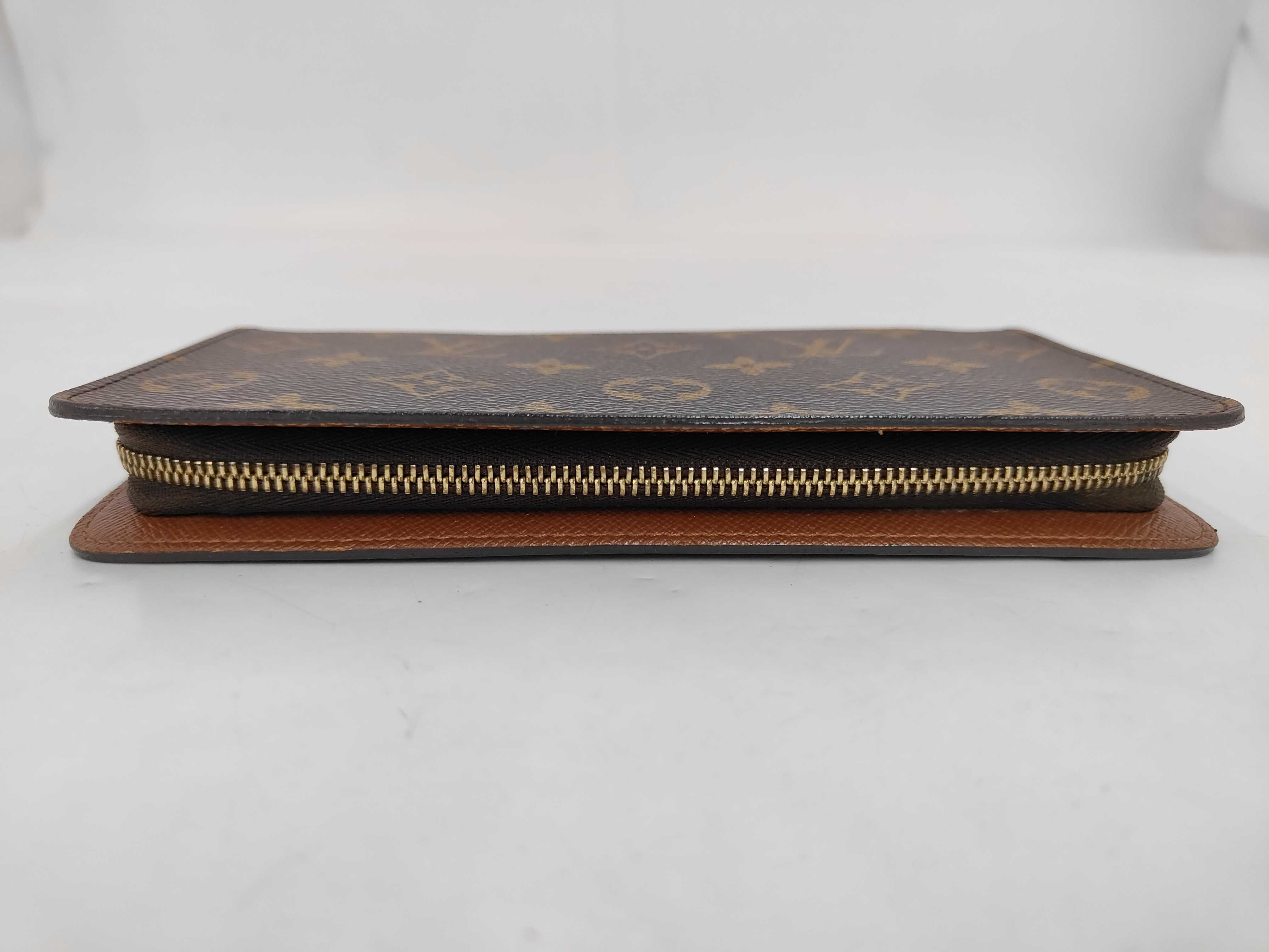 Monogram Louis Vuitton Monogram Portemonnaie Zip TH0044 Wallet — view 6