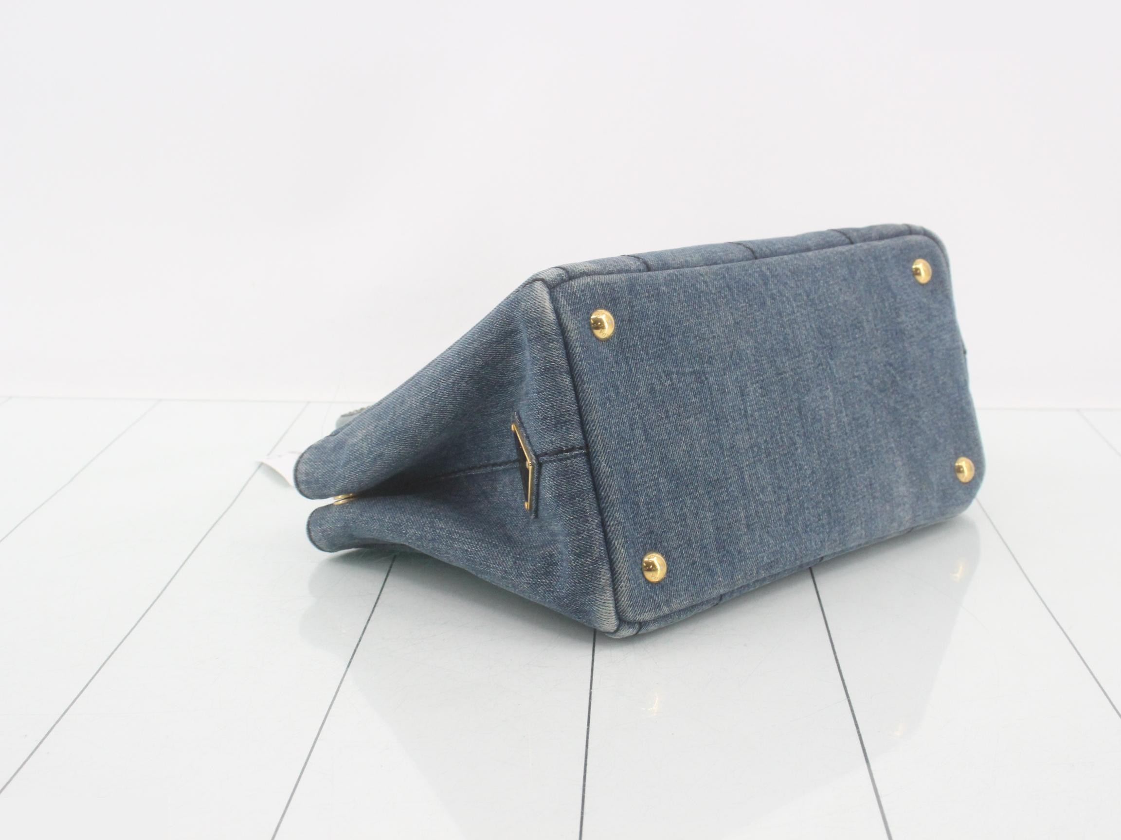 Canapa Denim Handbag — view 5