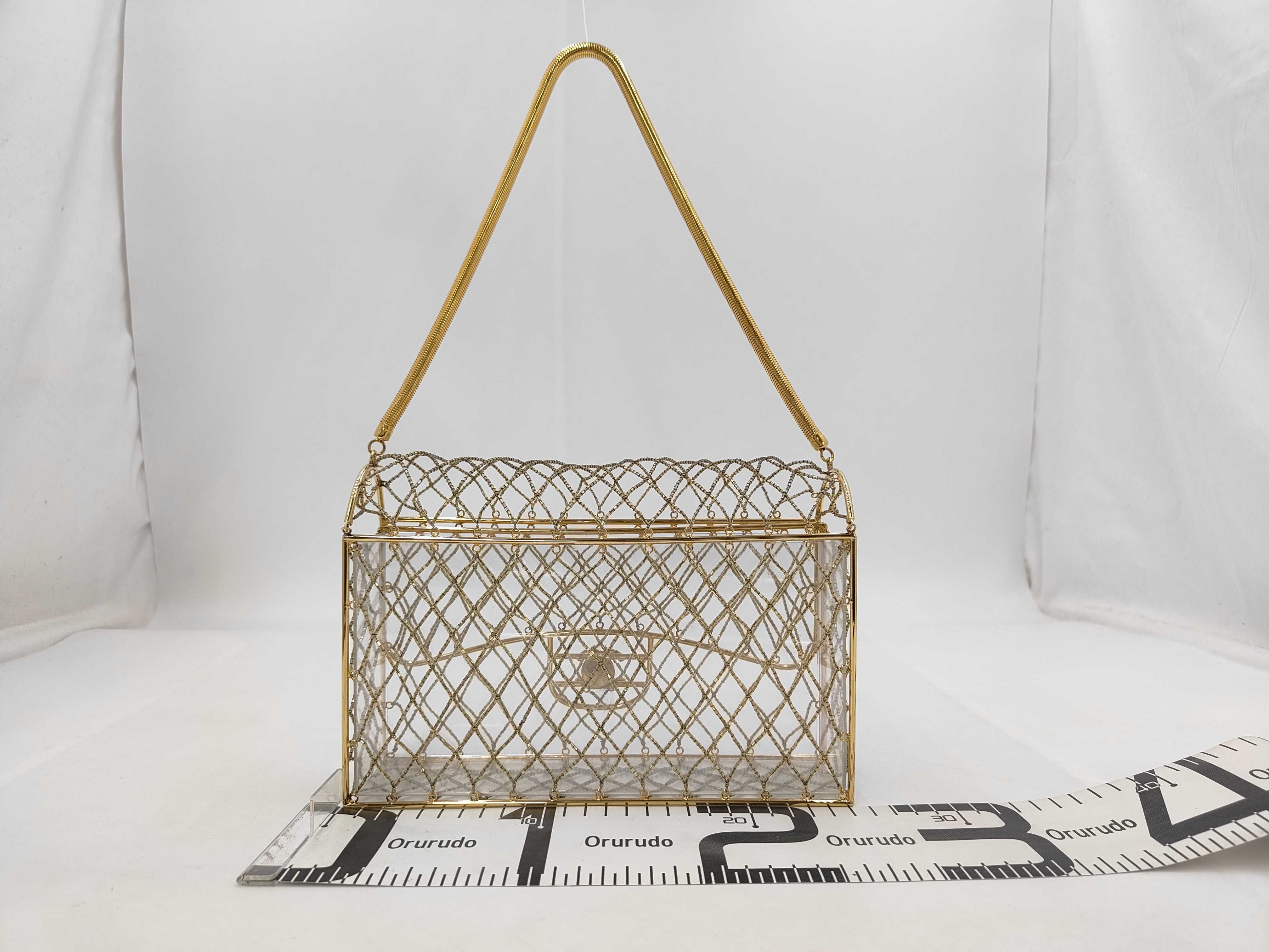 Chain Shoulder Beaded Plastic GP Shoulder Bag — view 2