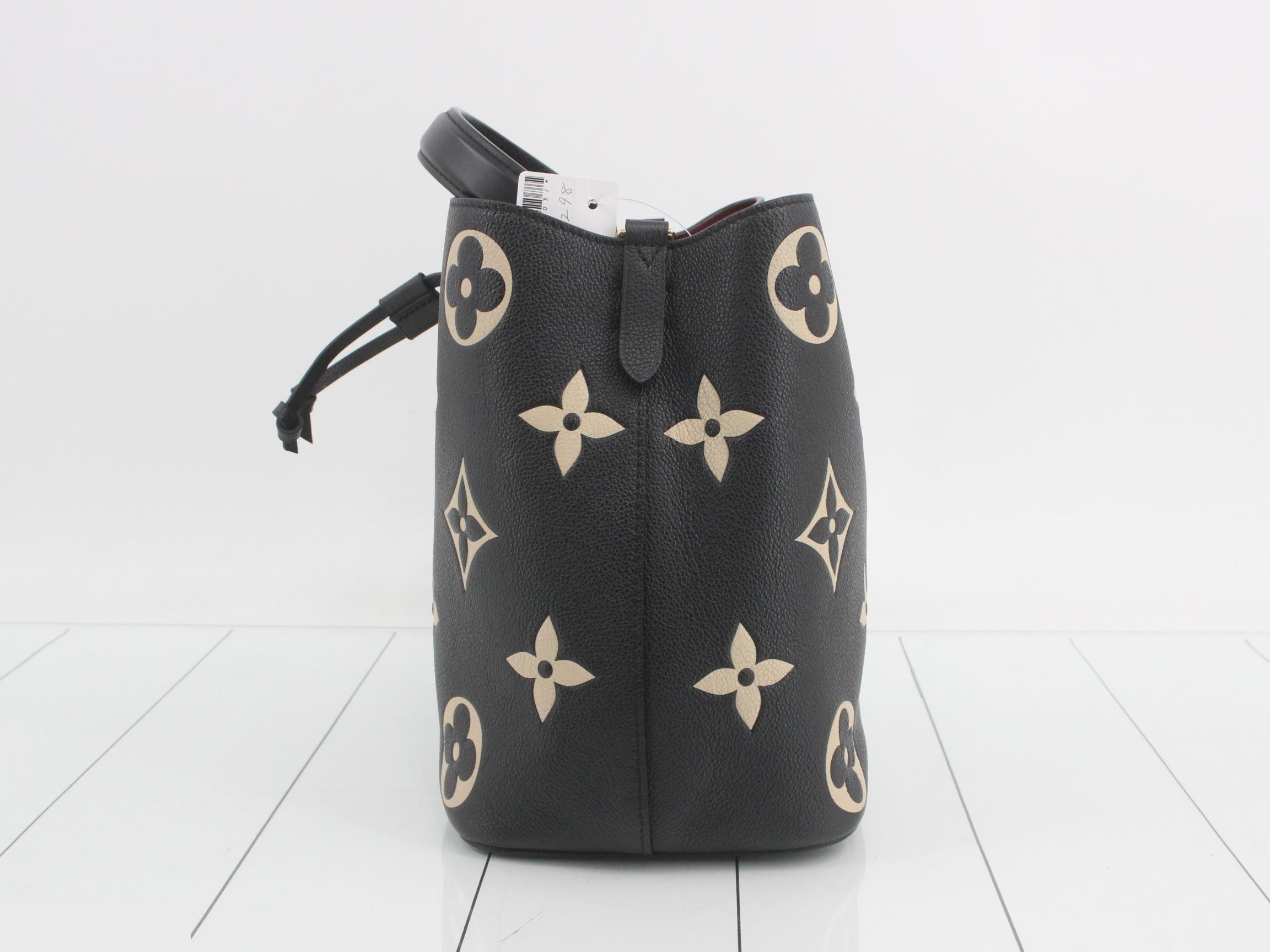 Bicolor Monogram Empreinte NeoNoe MM Handbag — view 3