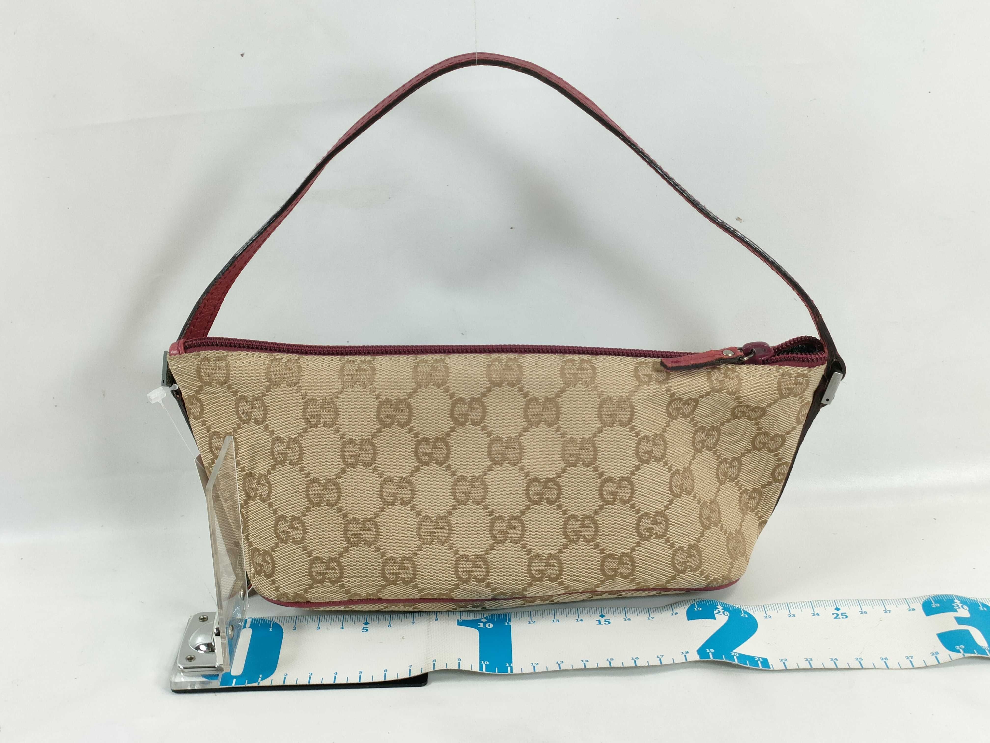 GG Canvas Accessory Pouch — view 2