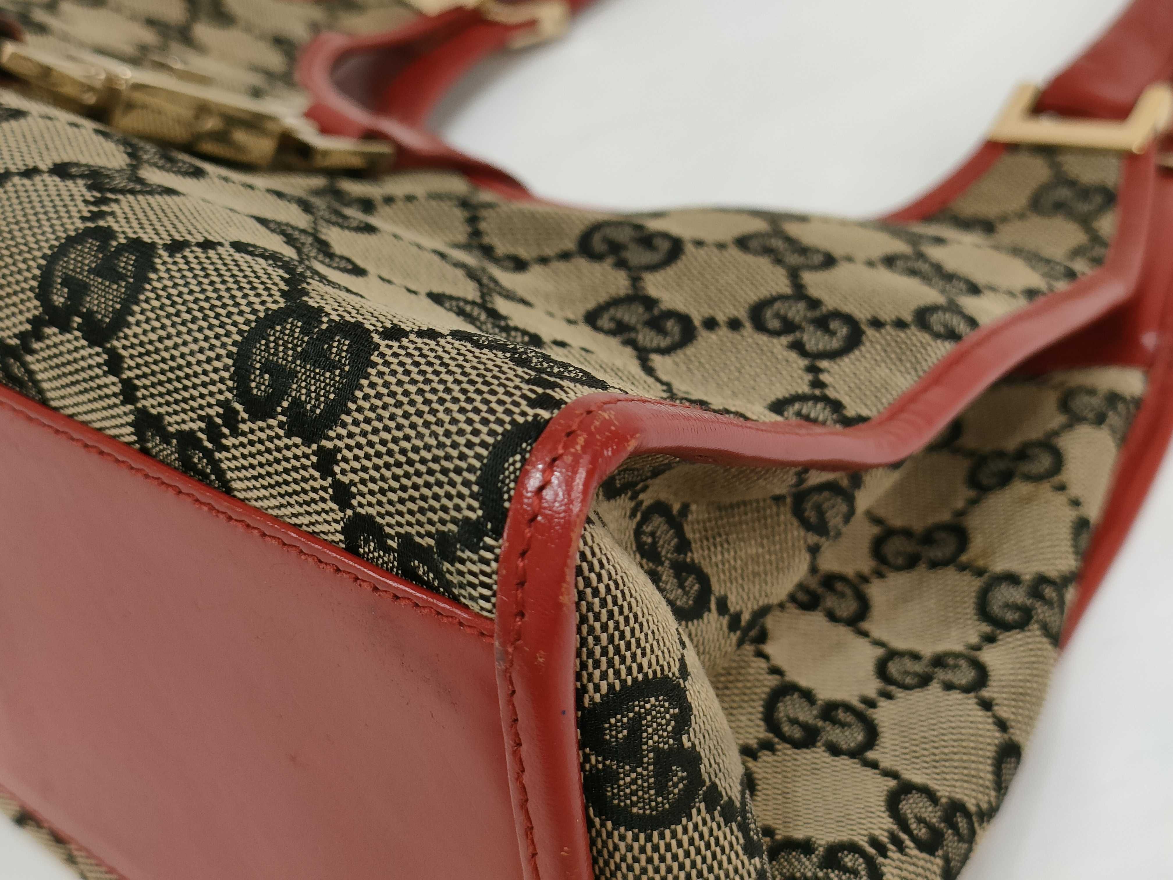 GG Canvas Gucci Jackie Shoulder Bag Handbag — view 6