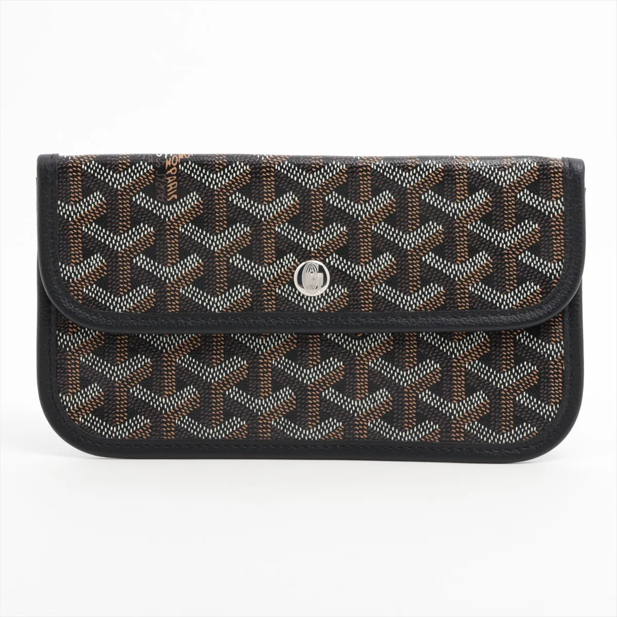 Saint Louis PM PVC x Leather Pouch, Black (Pouch only)
