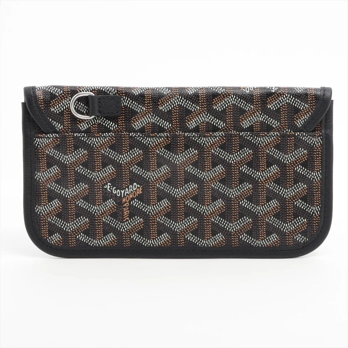 Saint Louis PM PVC x Leather Pouch, Black (Pouch only) — view 2