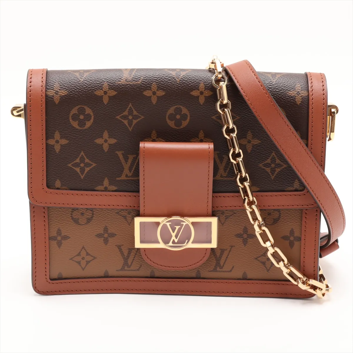 Monogram Reverse Dauphine MM M45958 Brown (RFID detected)