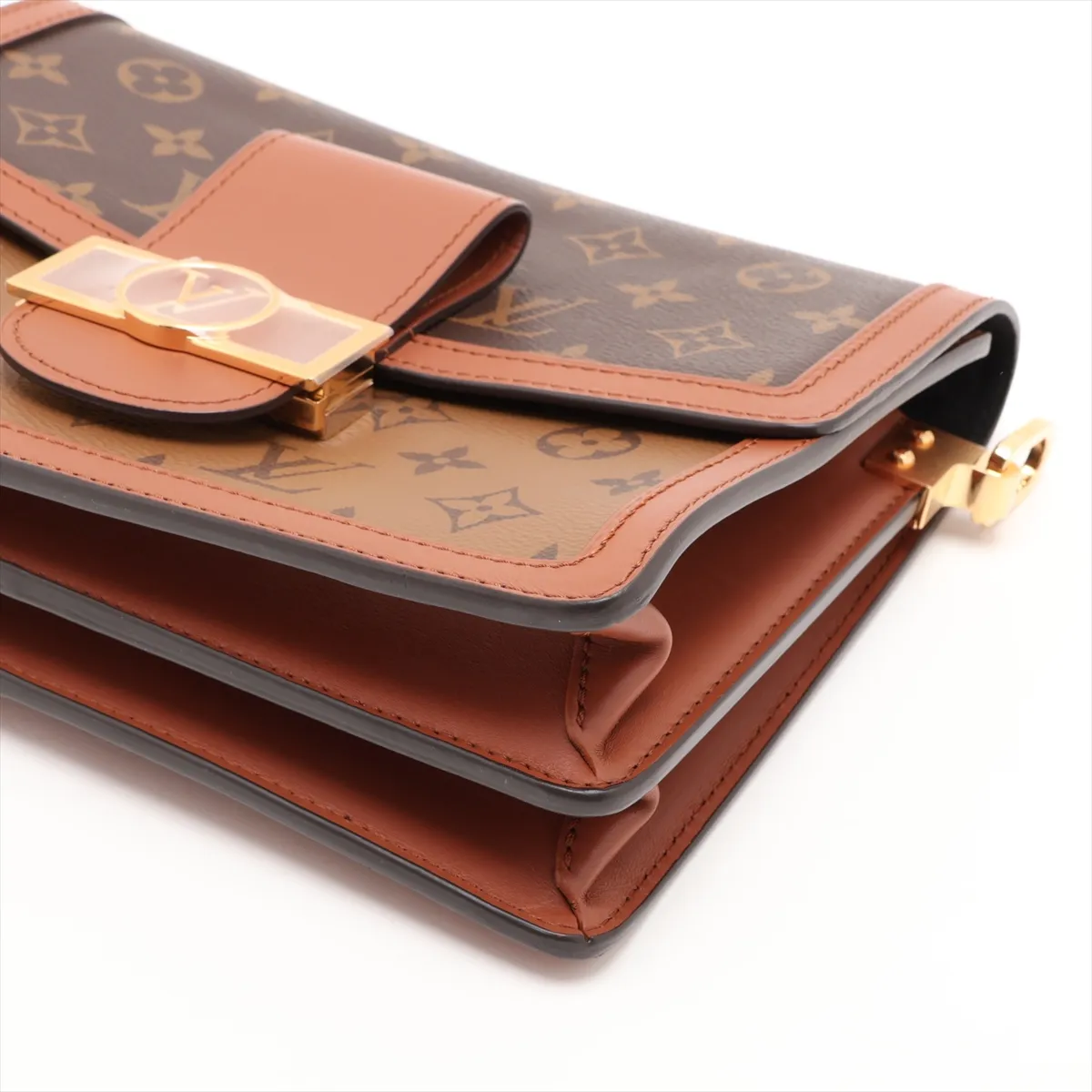 Monogram Reverse Dauphine MM M45958 Brown (RFID detected) — view 3