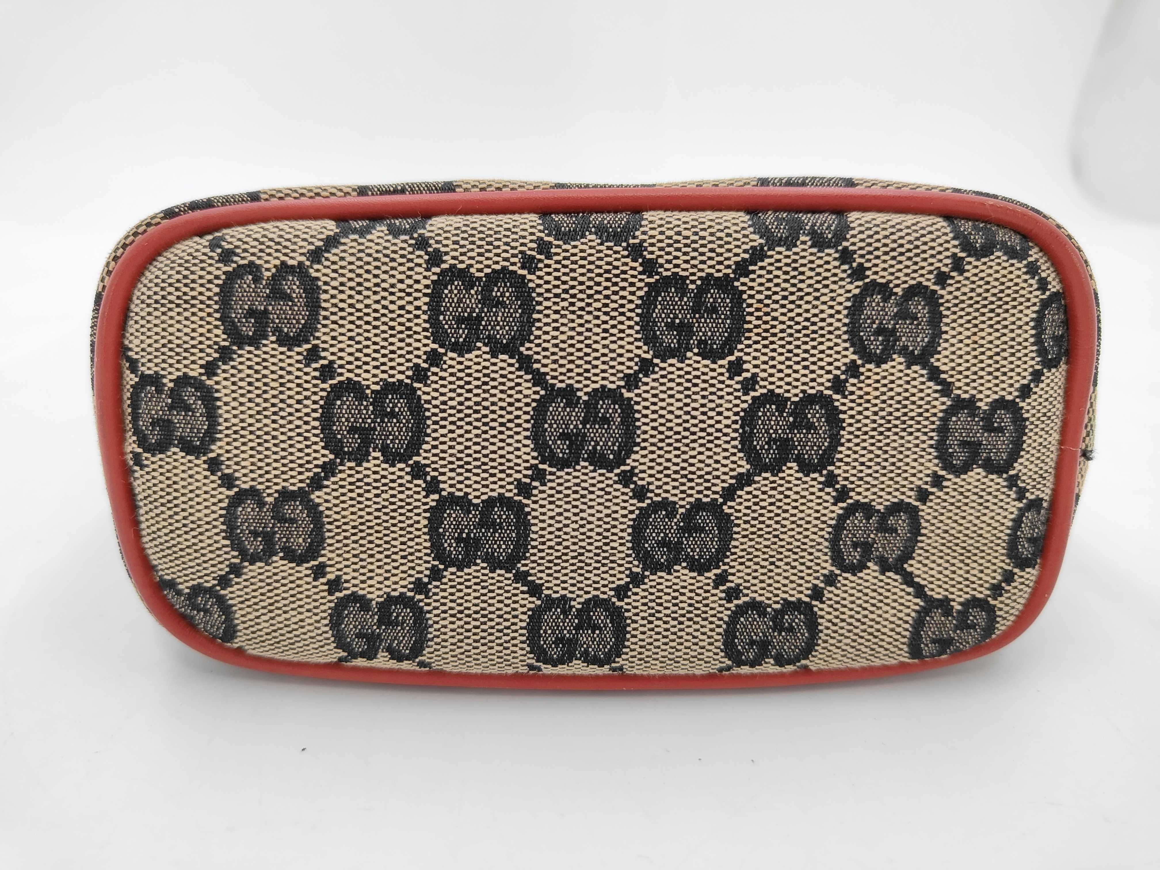 GG Canvas Accessory Pouch — view 7