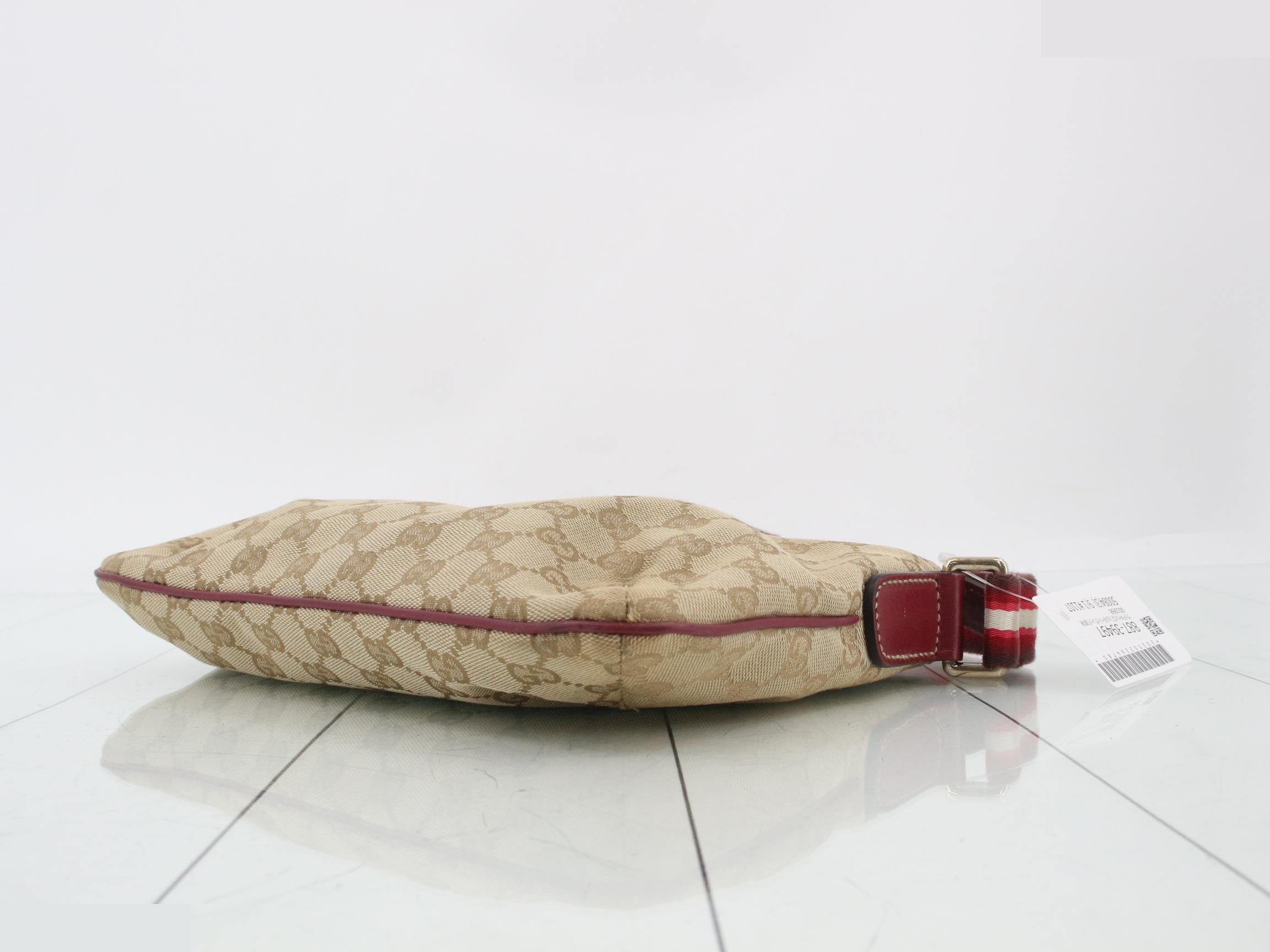 canvas shoulder bag, red, 189749, 001998 — view 6