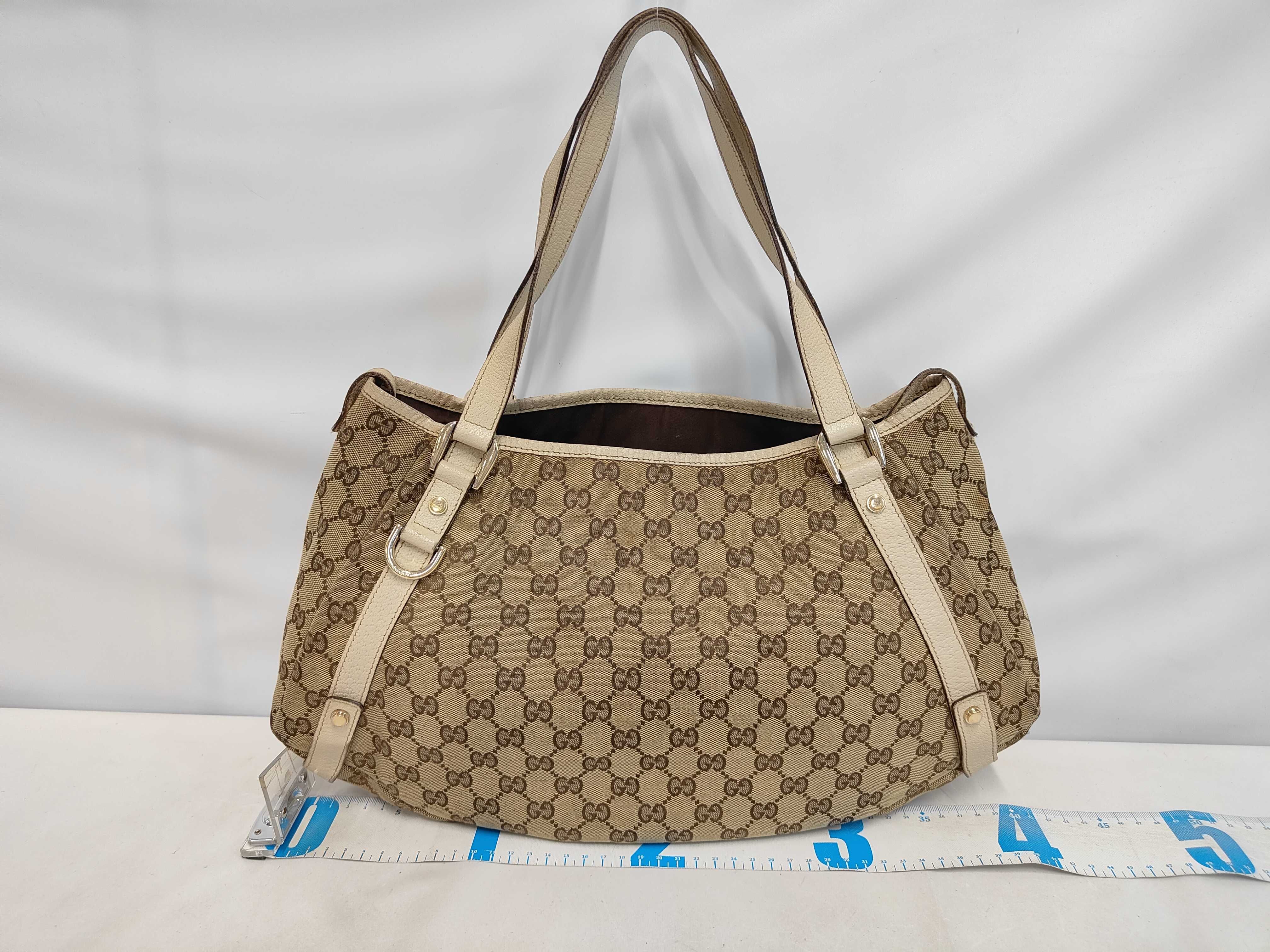 GG Canvas Tote Bag 130736 3444 — view 2