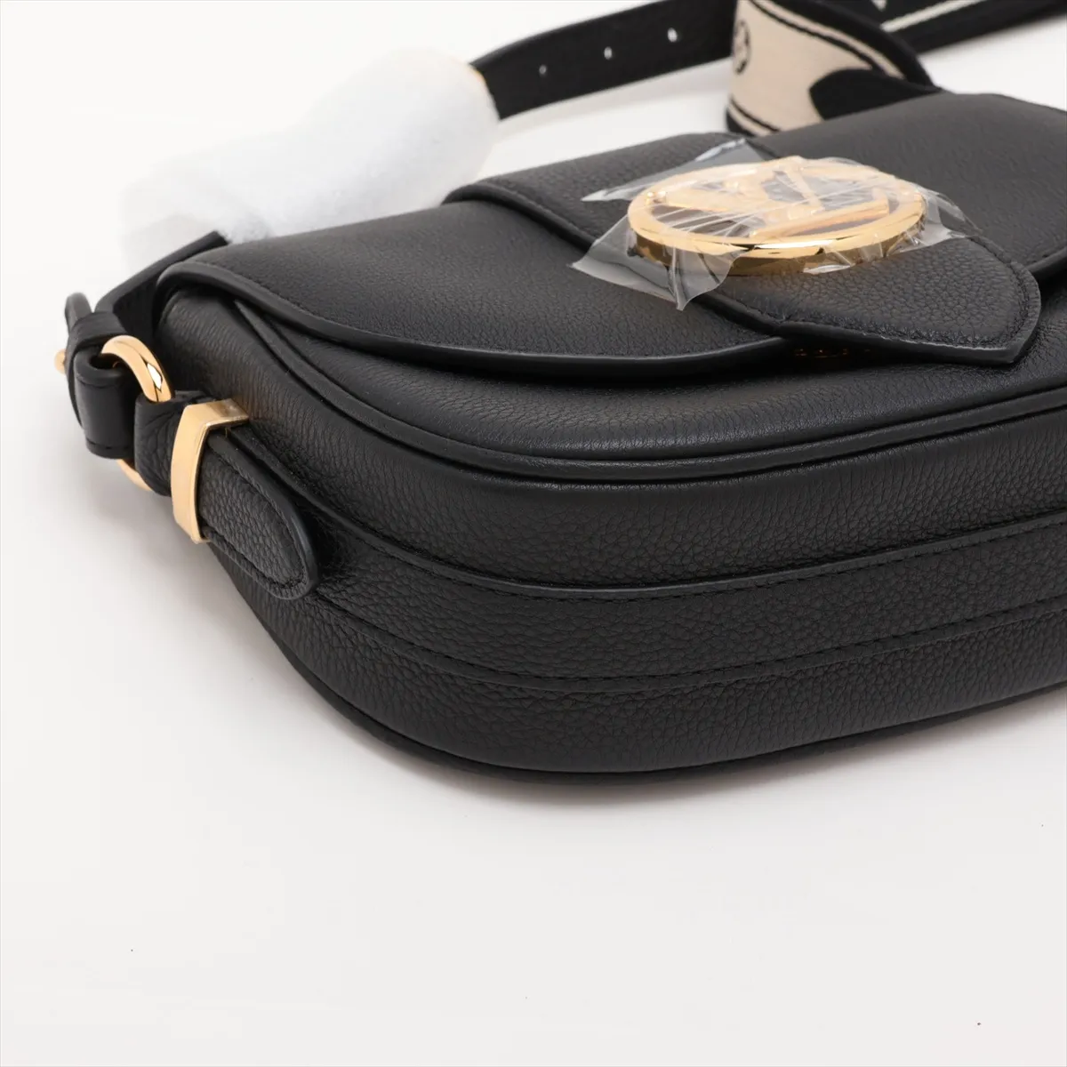 LV logo Pont Neuf Soft PM M58727 Black (RFID detected) — view 4