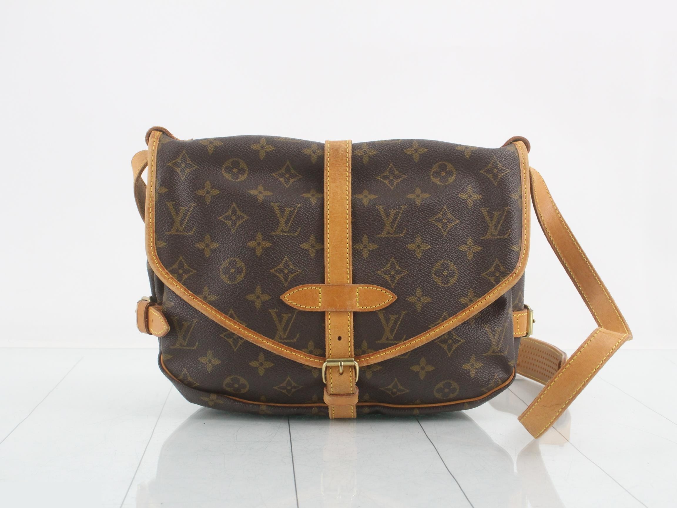 Monogram Saumur Shoulder Bag
