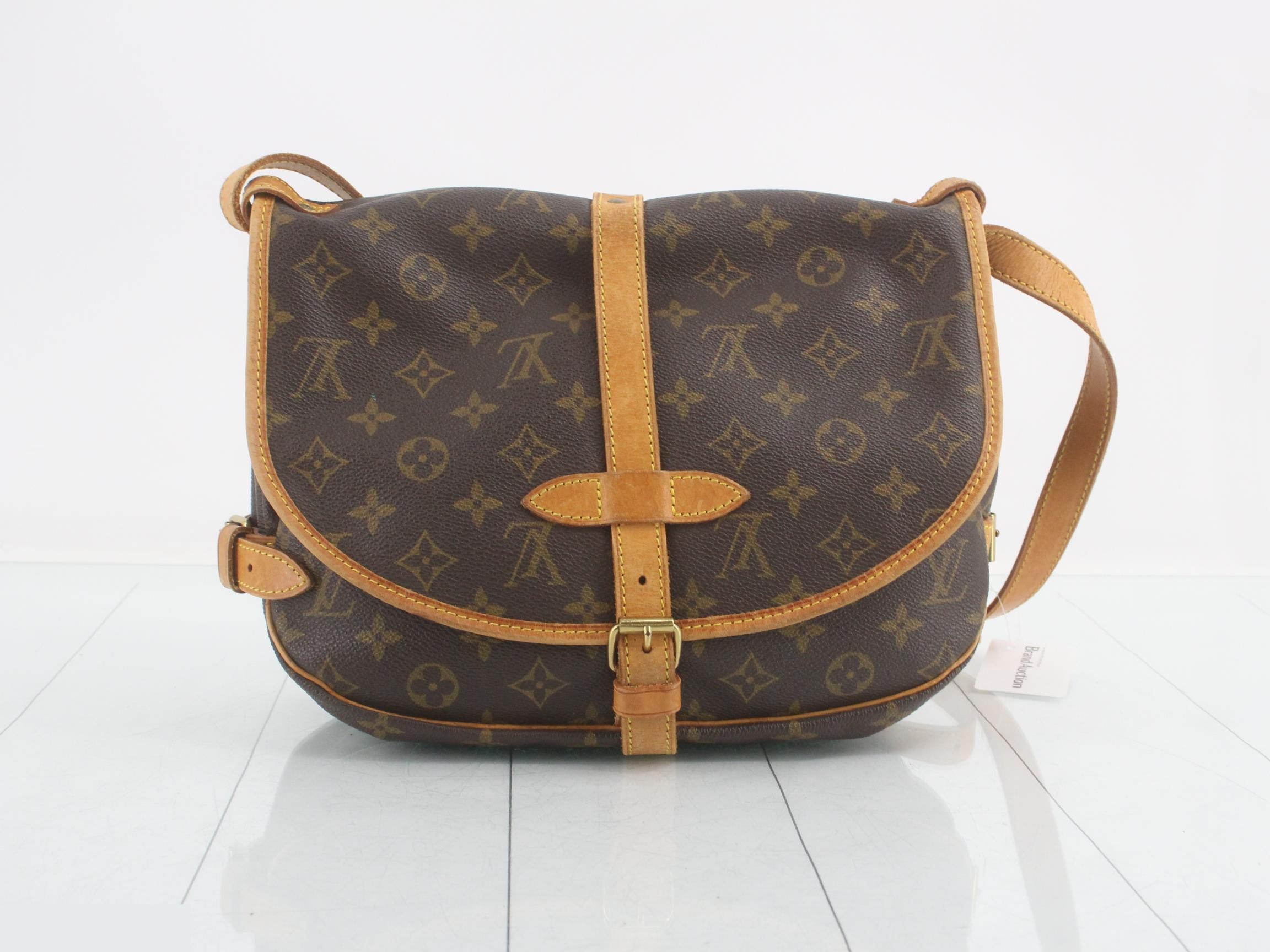 Monogram Saumur Shoulder Bag — view 2