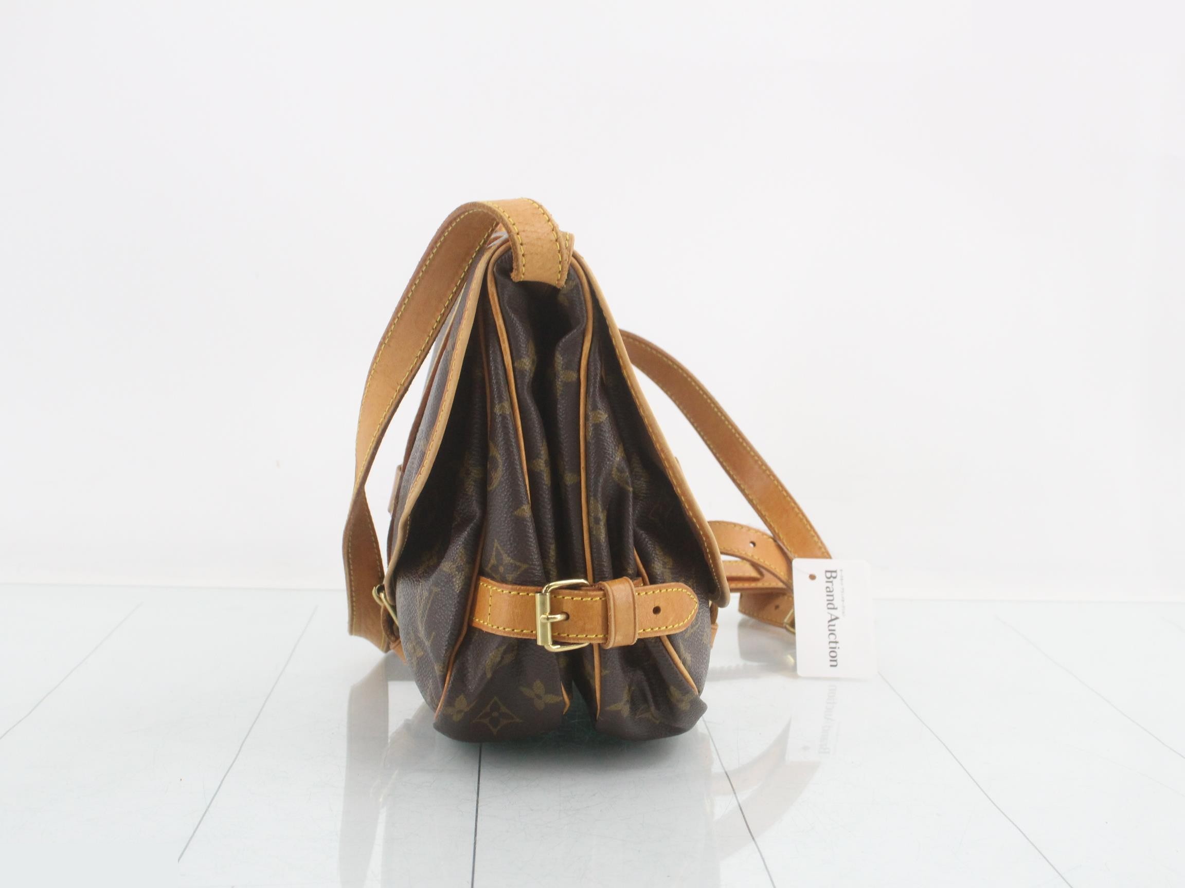 Monogram Saumur Shoulder Bag — view 3