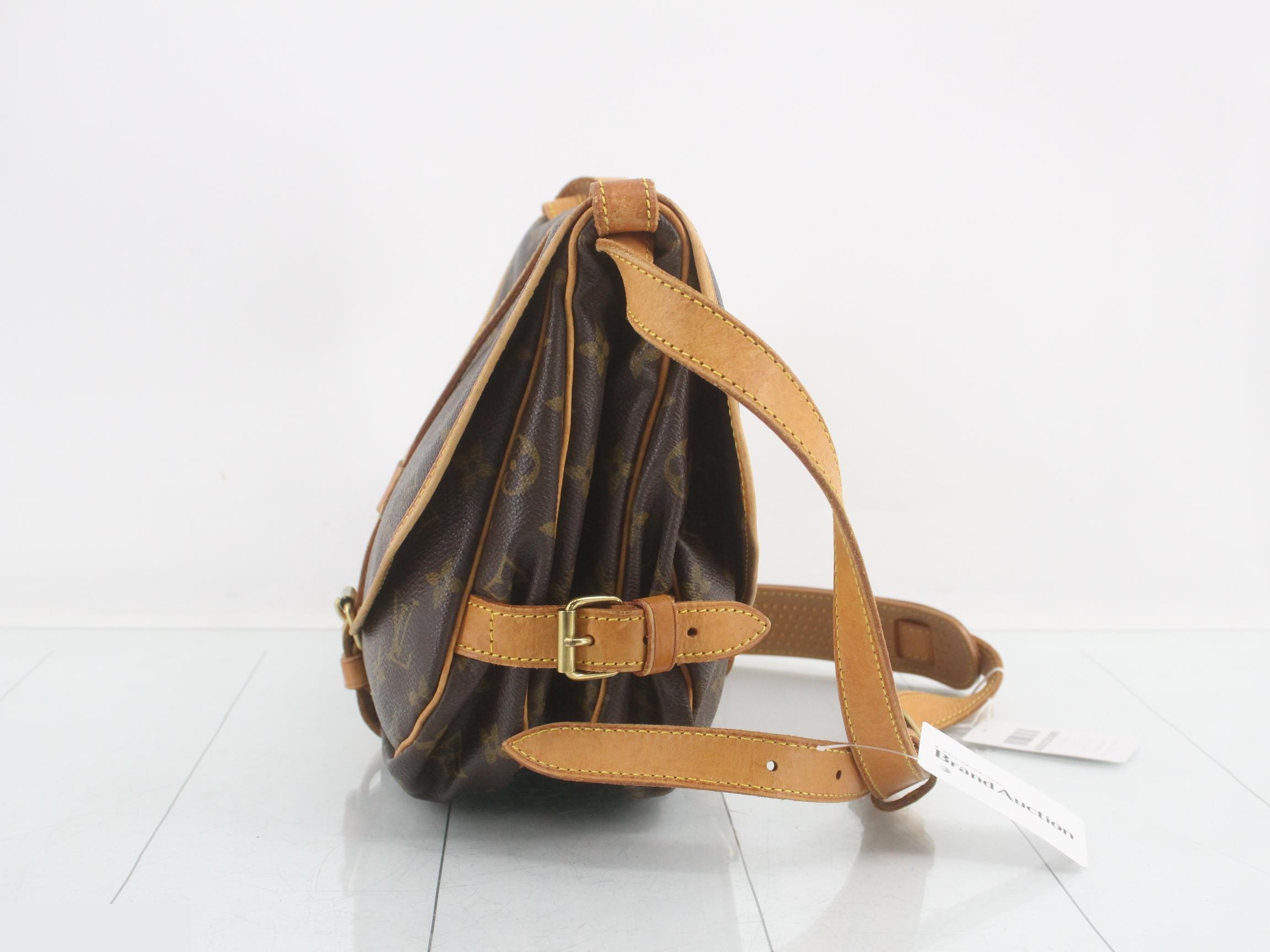 Monogram Saumur Shoulder Bag — view 4
