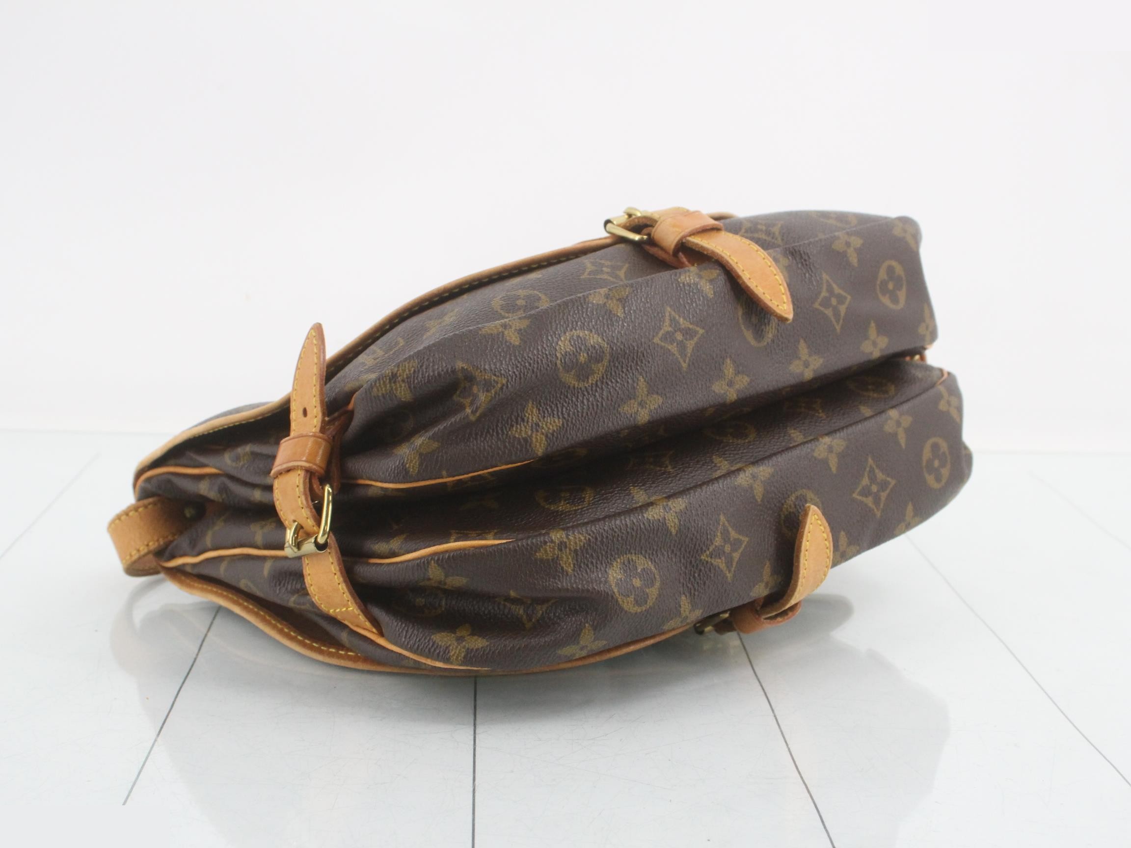 Monogram Saumur Shoulder Bag — view 5