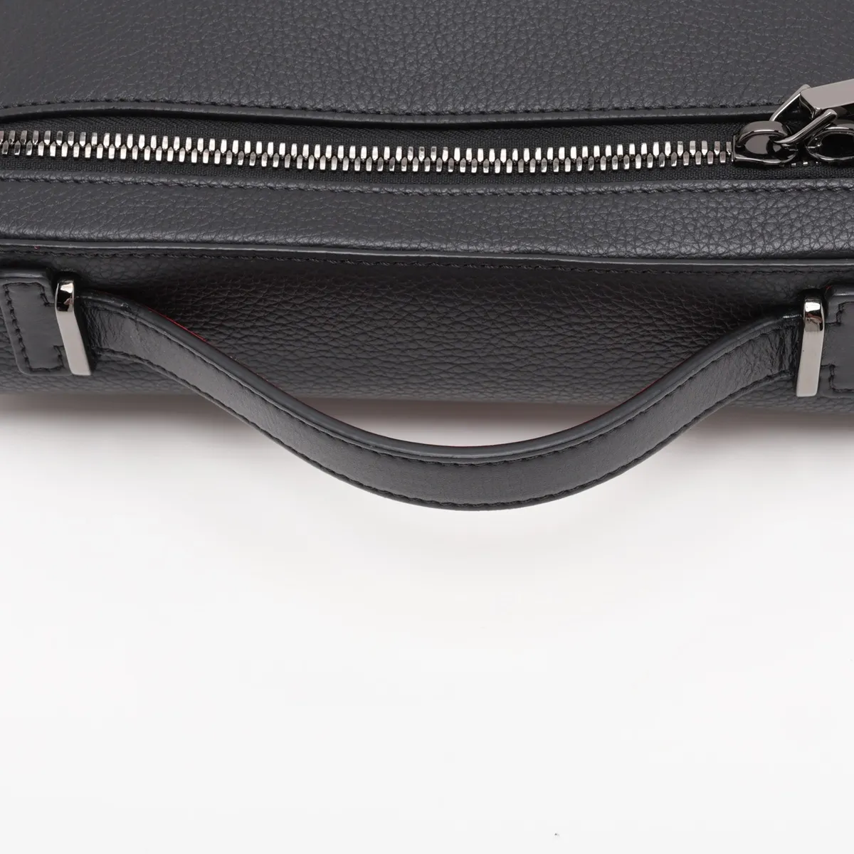 Kipi Pouch Leather 2-Way Vanity Bag Black — view 5