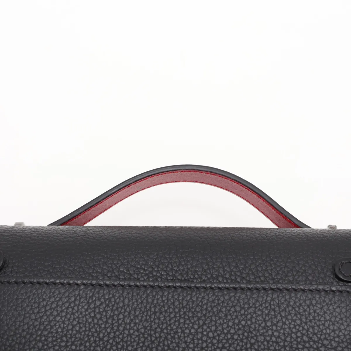 Kipi Pouch Leather 2-Way Vanity Bag Black — view 6