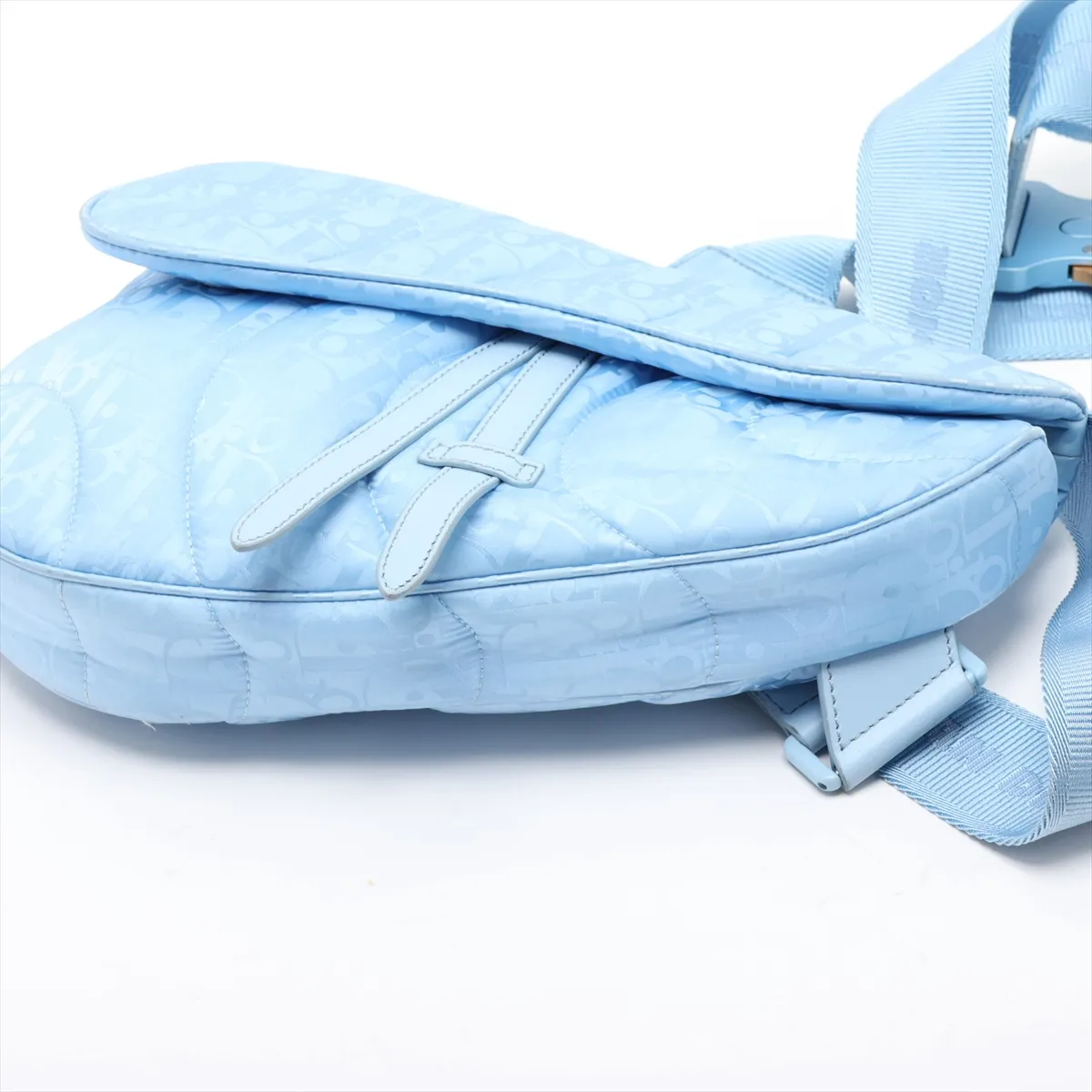 x ERL Saddle Bag Nylon Body Bag Blue — view 3