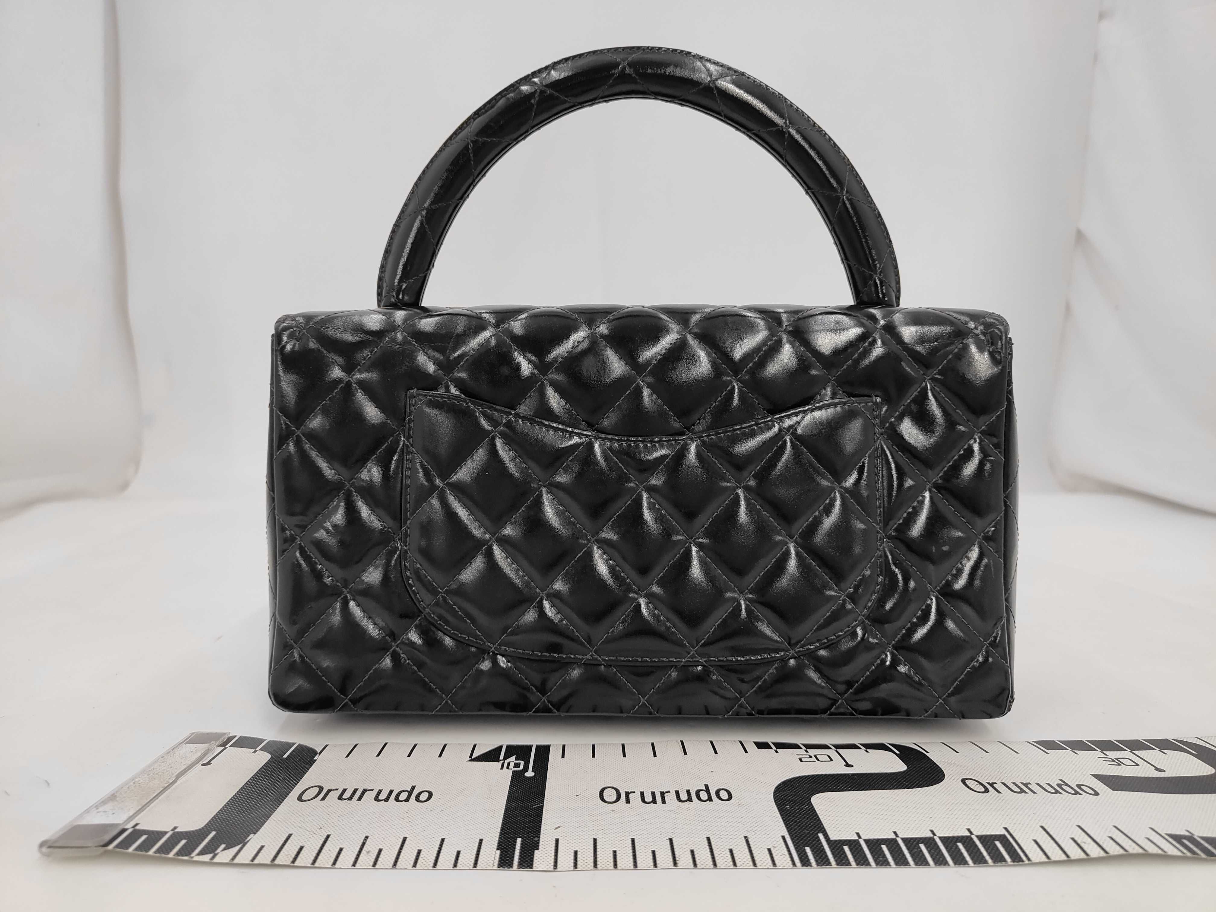 patent leather handbag, mother-daughter bag set (mother only), item number 4. — view 2
