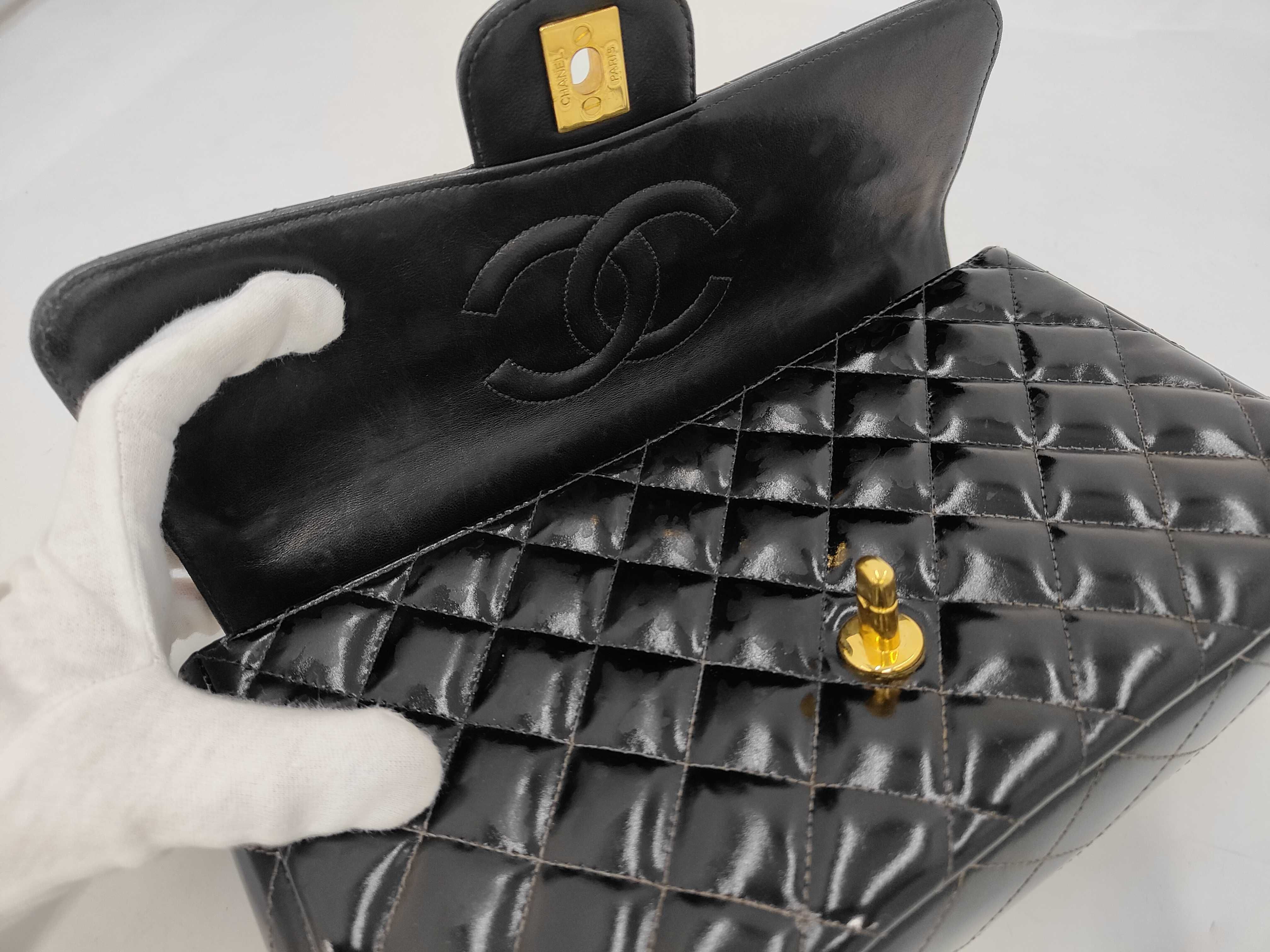 patent leather handbag, mother-daughter bag set (mother only), item number 4. — view 8