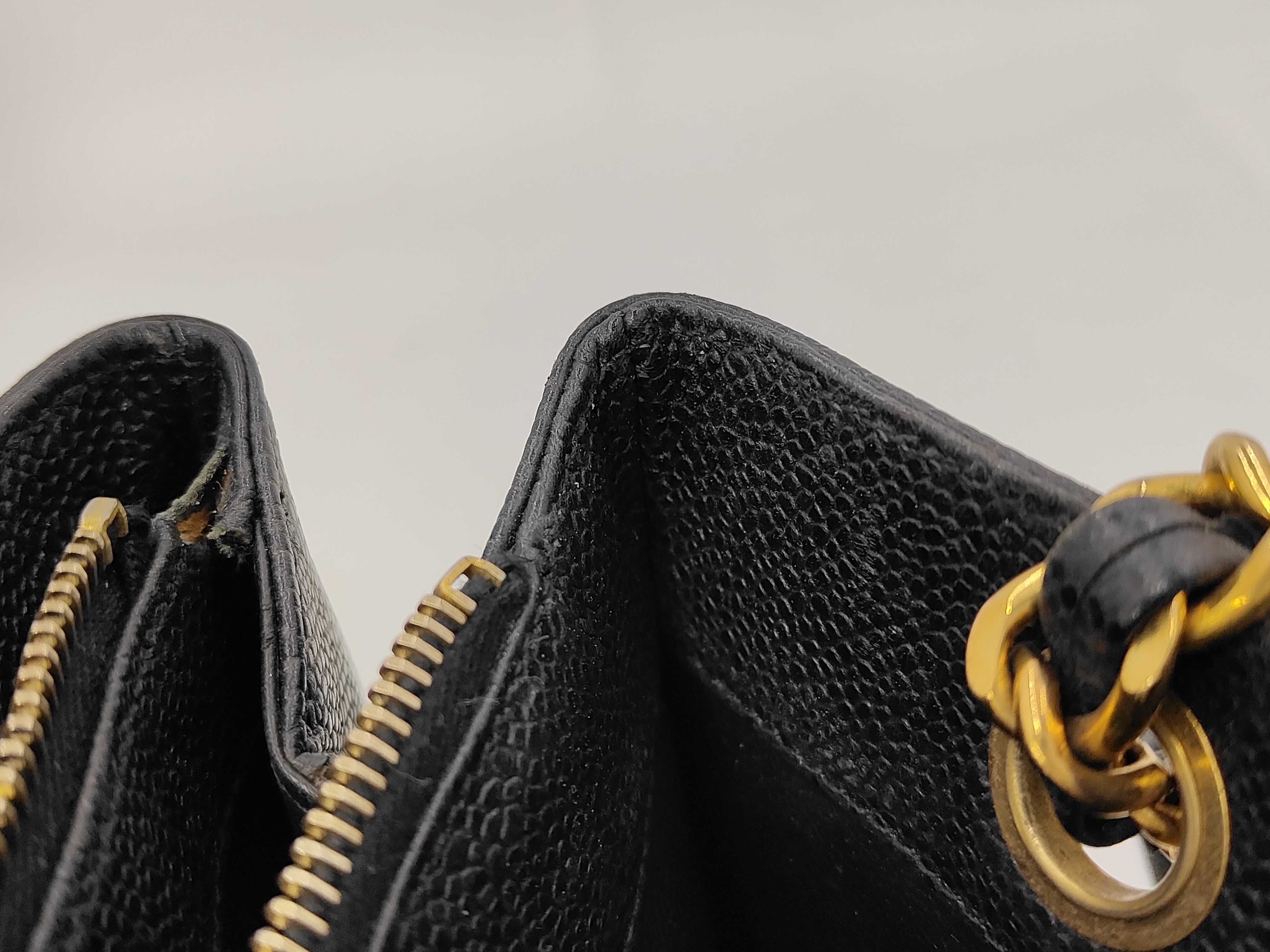 Caviar Skin Turnlock Tote/Shoulder Bag (Serial Number 3) — view 13