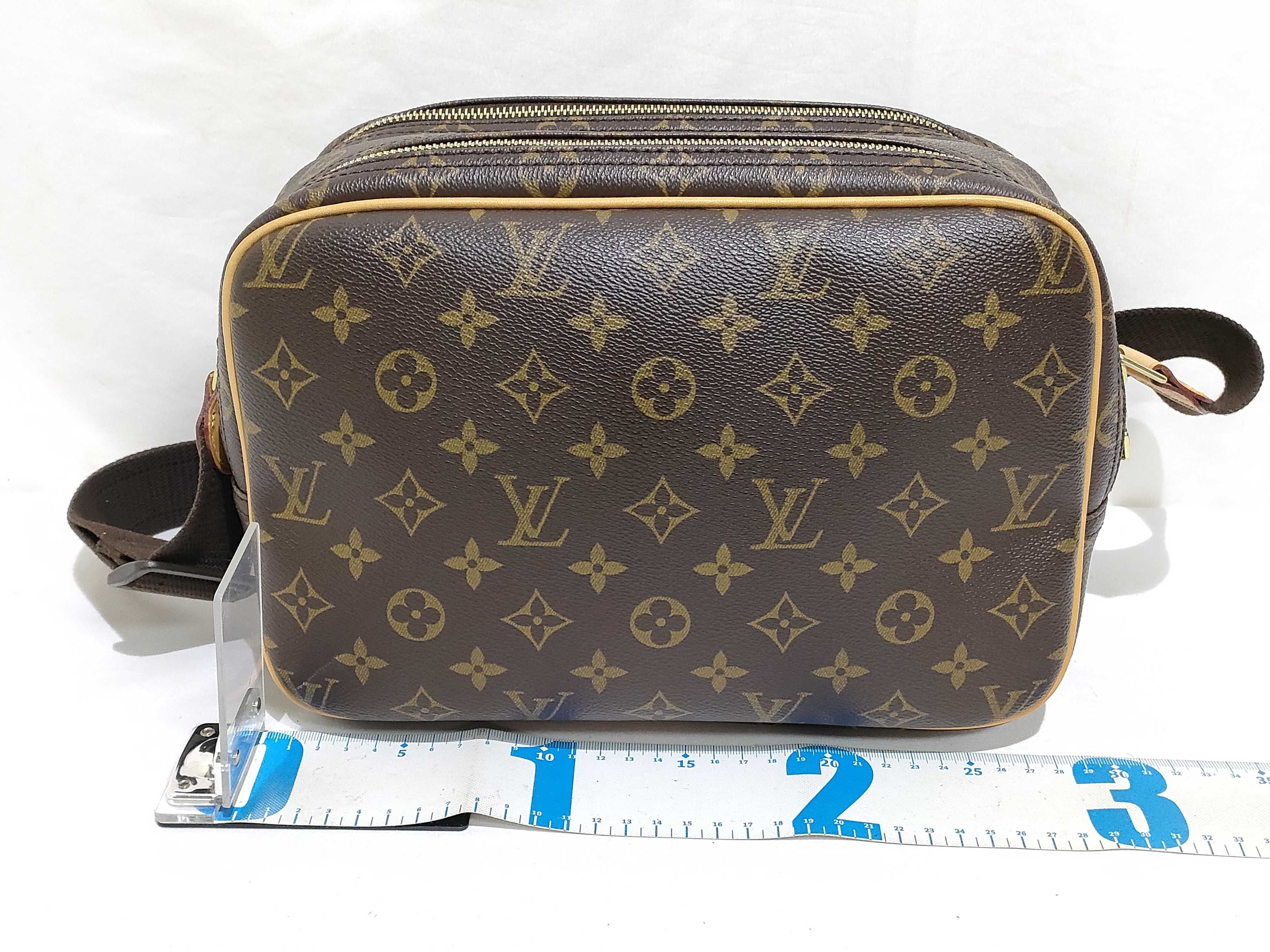 Monogram LOUIS VUITTON Reporter PM Shoulder Bag — view 2