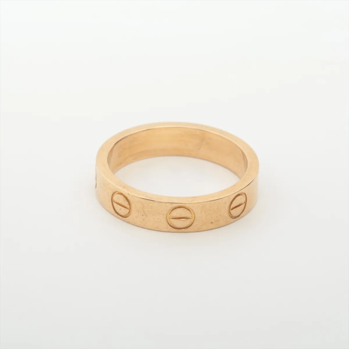 Mini Love Ring, 750 (Yellow Gold), 3.4g, Size 45, DP9206. Some motif — view 2