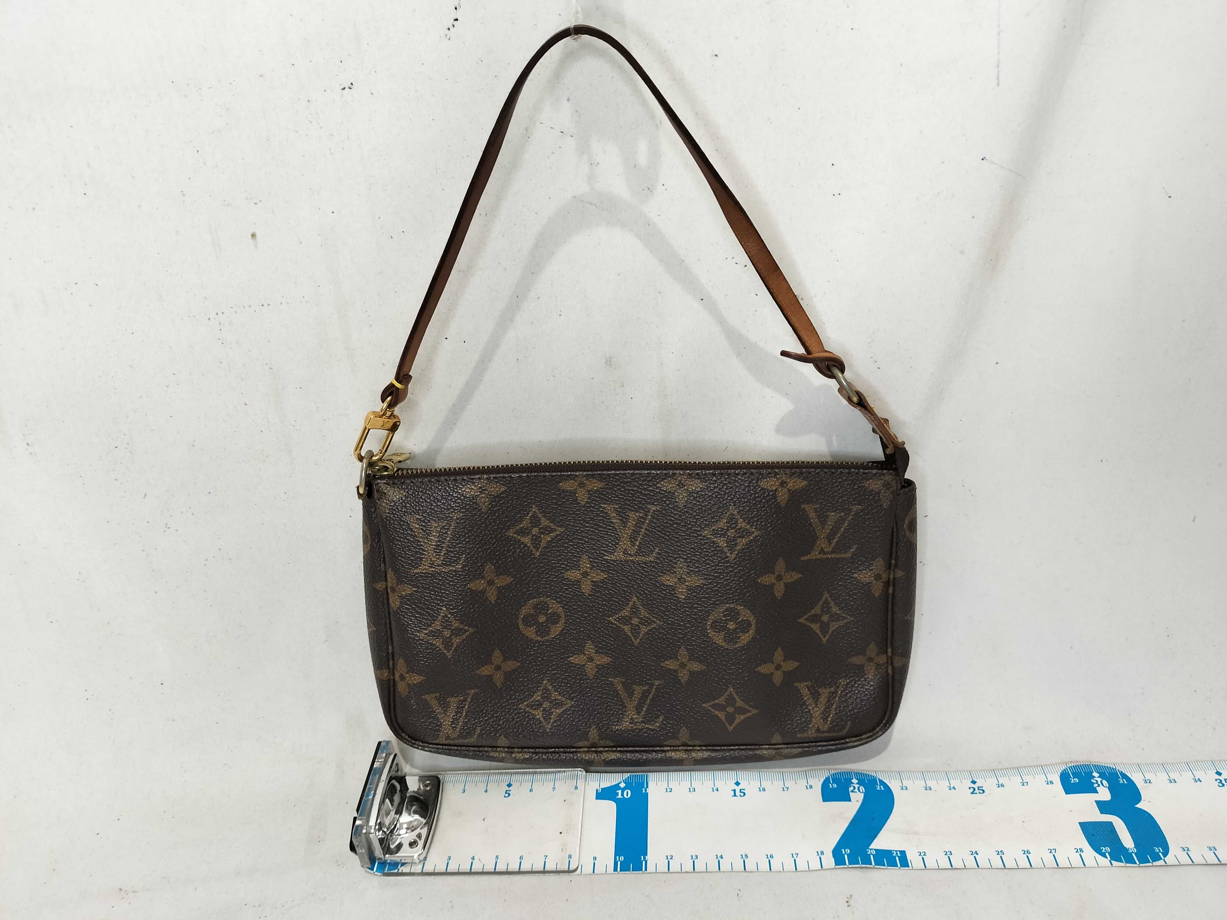 Monogram Pochette Accessoires M51980 AR0010 Brown Handbag — view 2