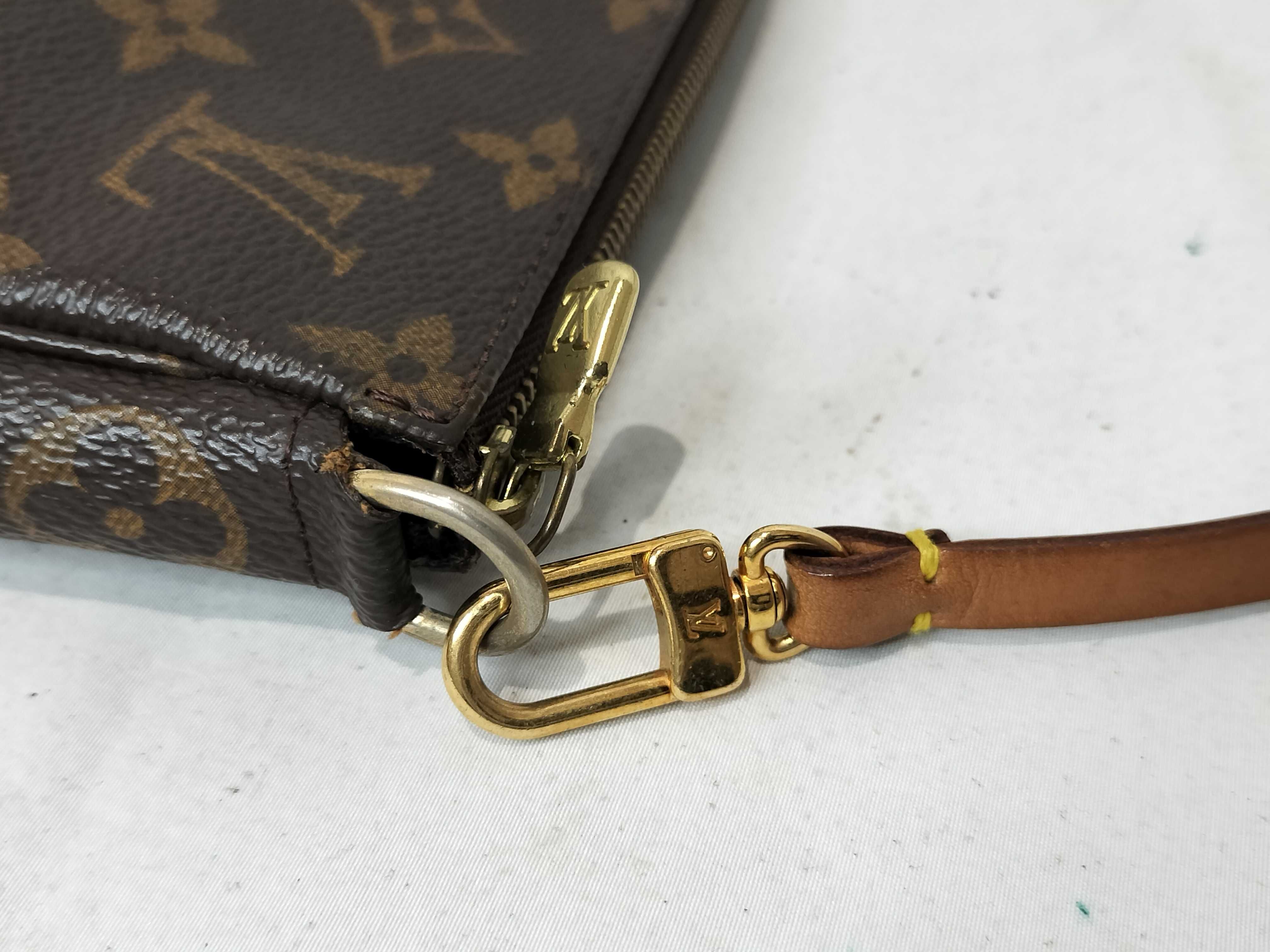 Monogram Pochette Accessoires M51980 AR0010 Brown Handbag — view 5