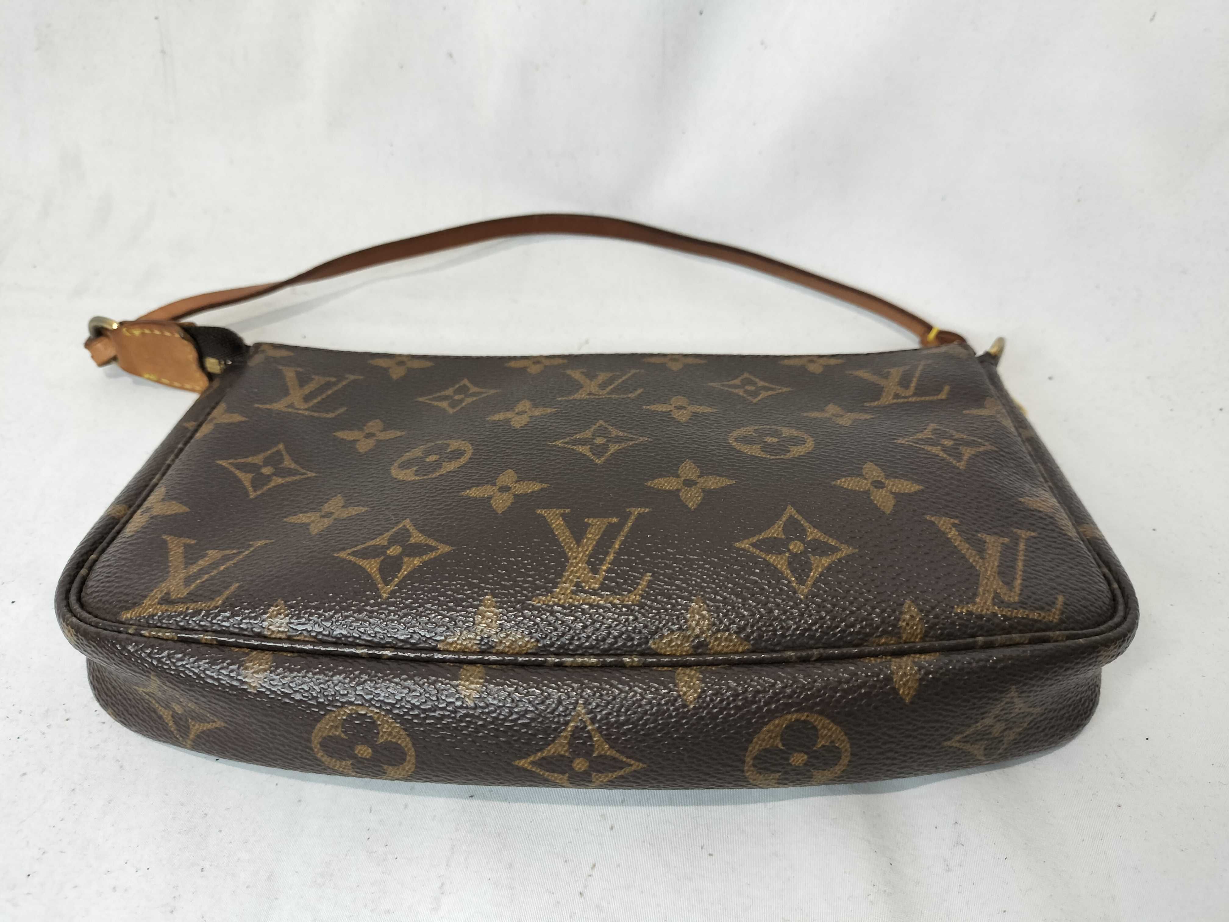 Monogram Pochette Accessoires M51980 AR0010 Brown Handbag — view 7