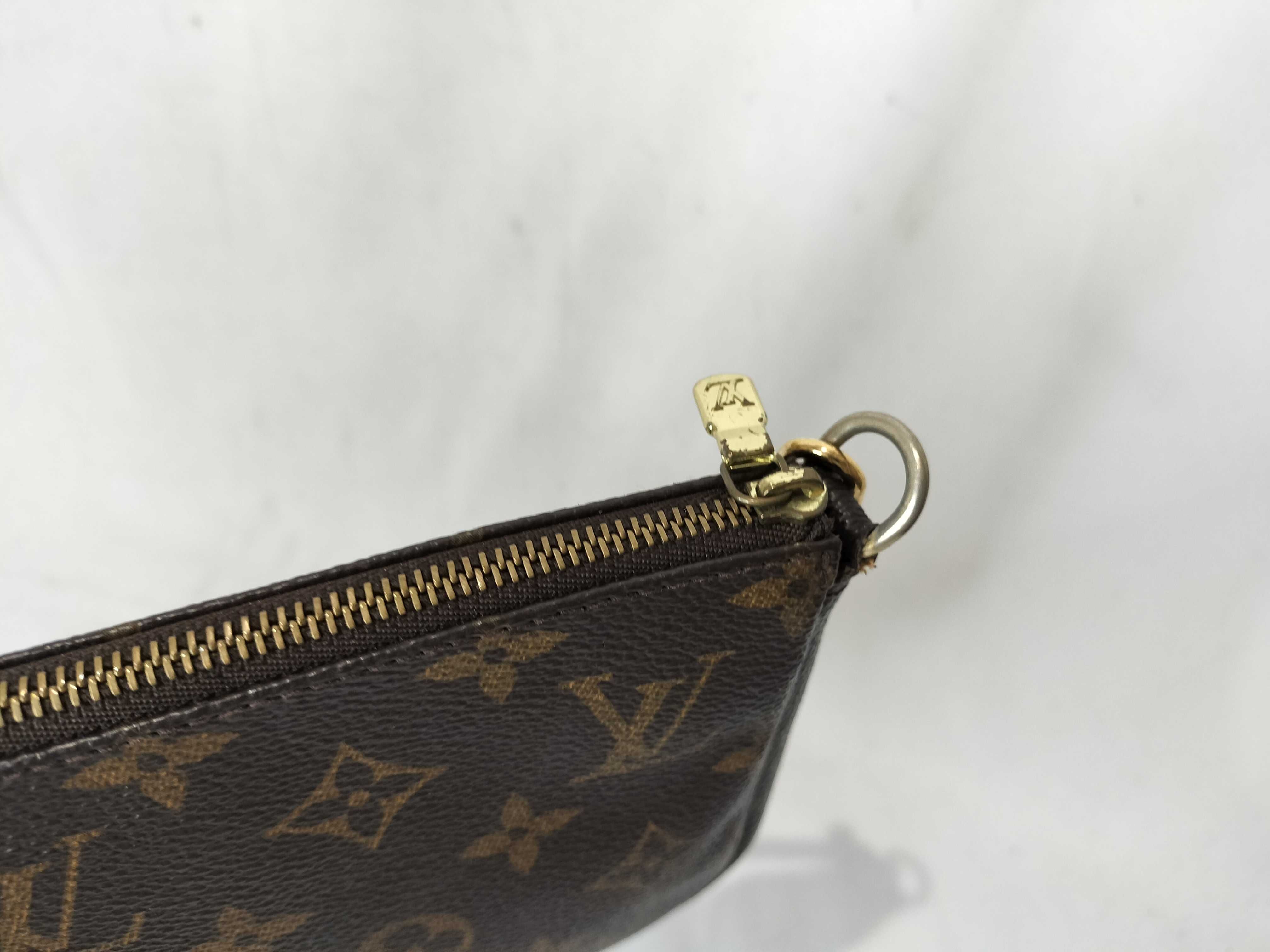 Monogram Pochette Accessoires M51980 AR0010 Brown Handbag — view 8
