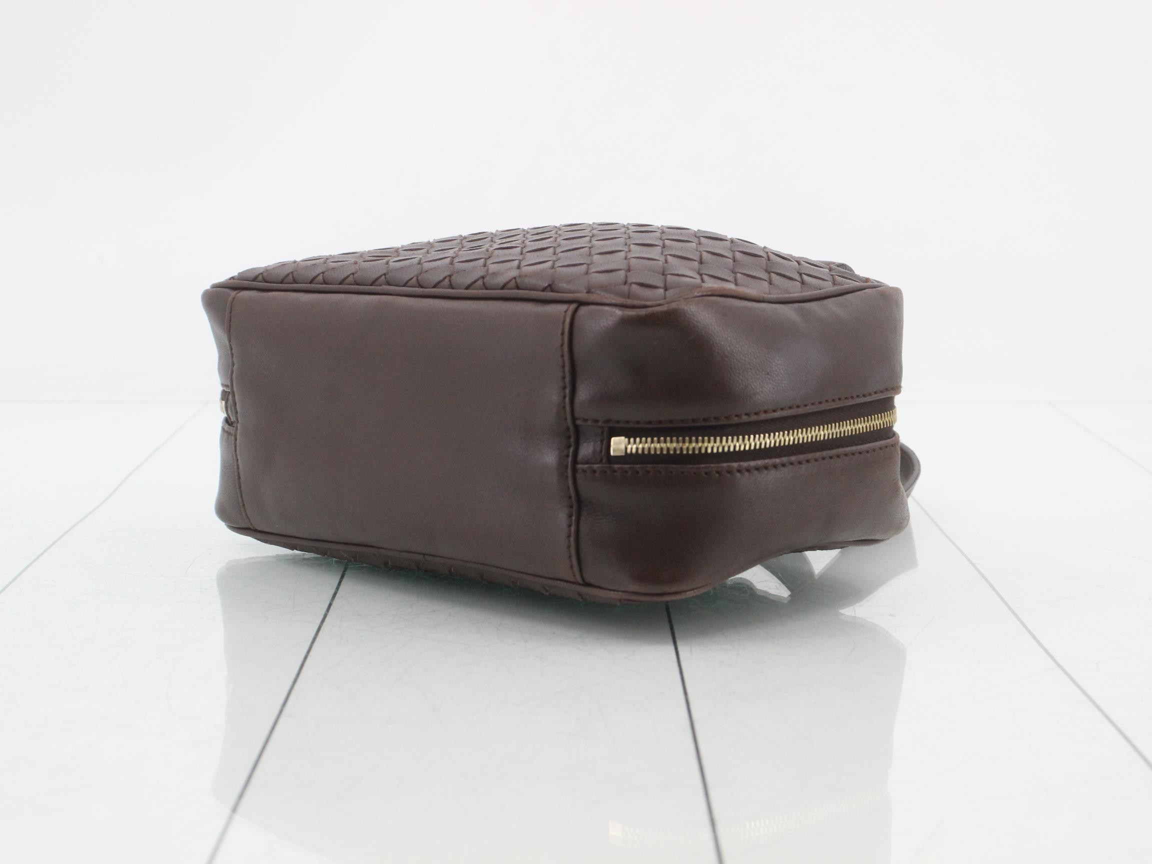 Intrecciato (bag) - Handbag - Leather - Brown — view 6