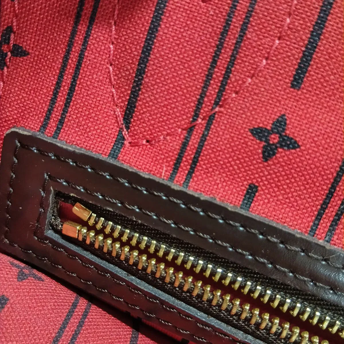 Damier Neverfull PM N51109 VI4029 Brown — view 12