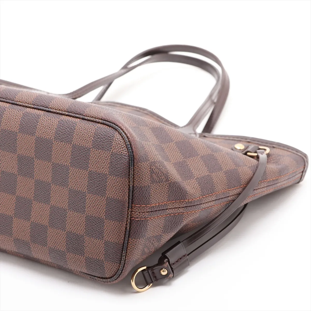 Damier Neverfull PM N51109 VI4029 Brown — view 3