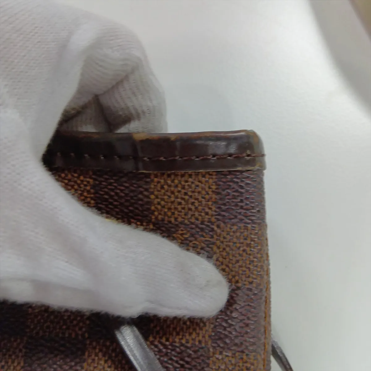 Damier Neverfull PM N51109 VI4029 Brown — view 10