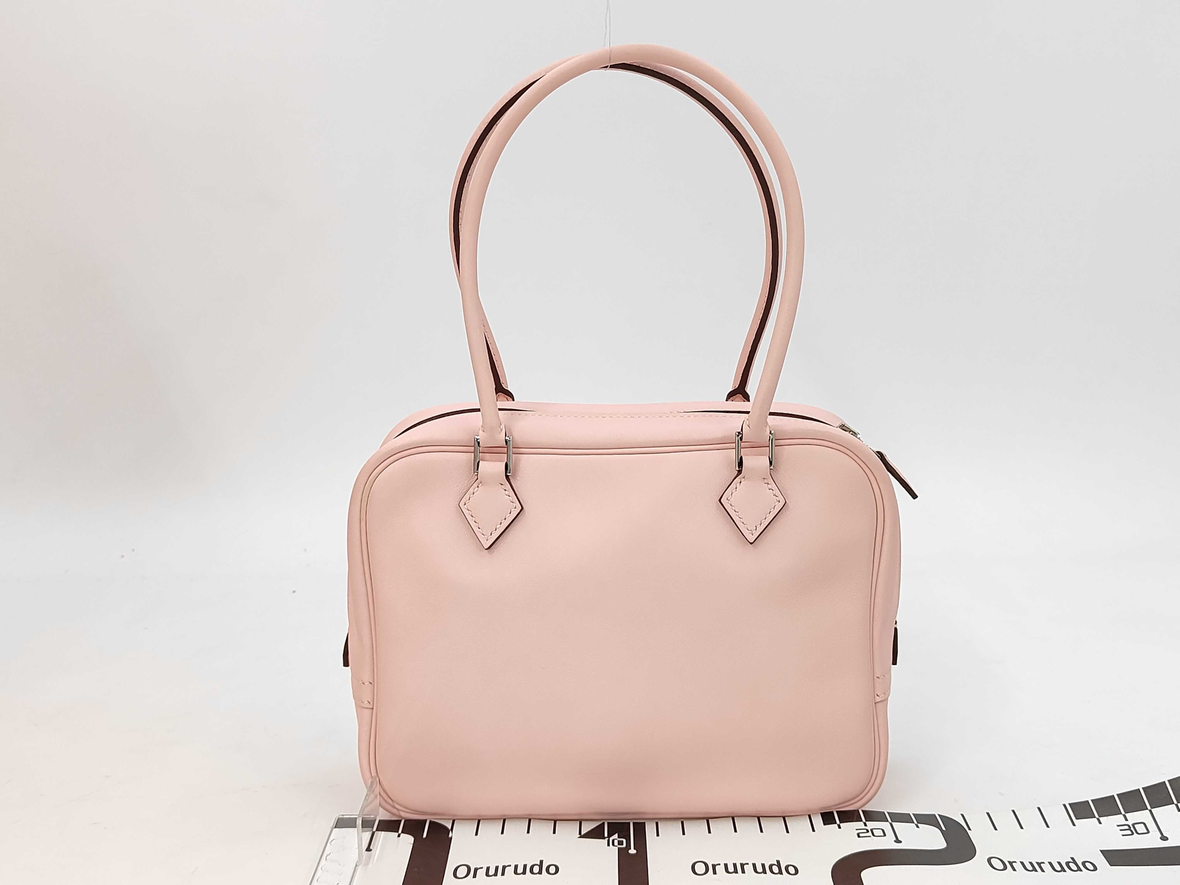 Plume Mini T-stamp Swift Leather Bag — view 2