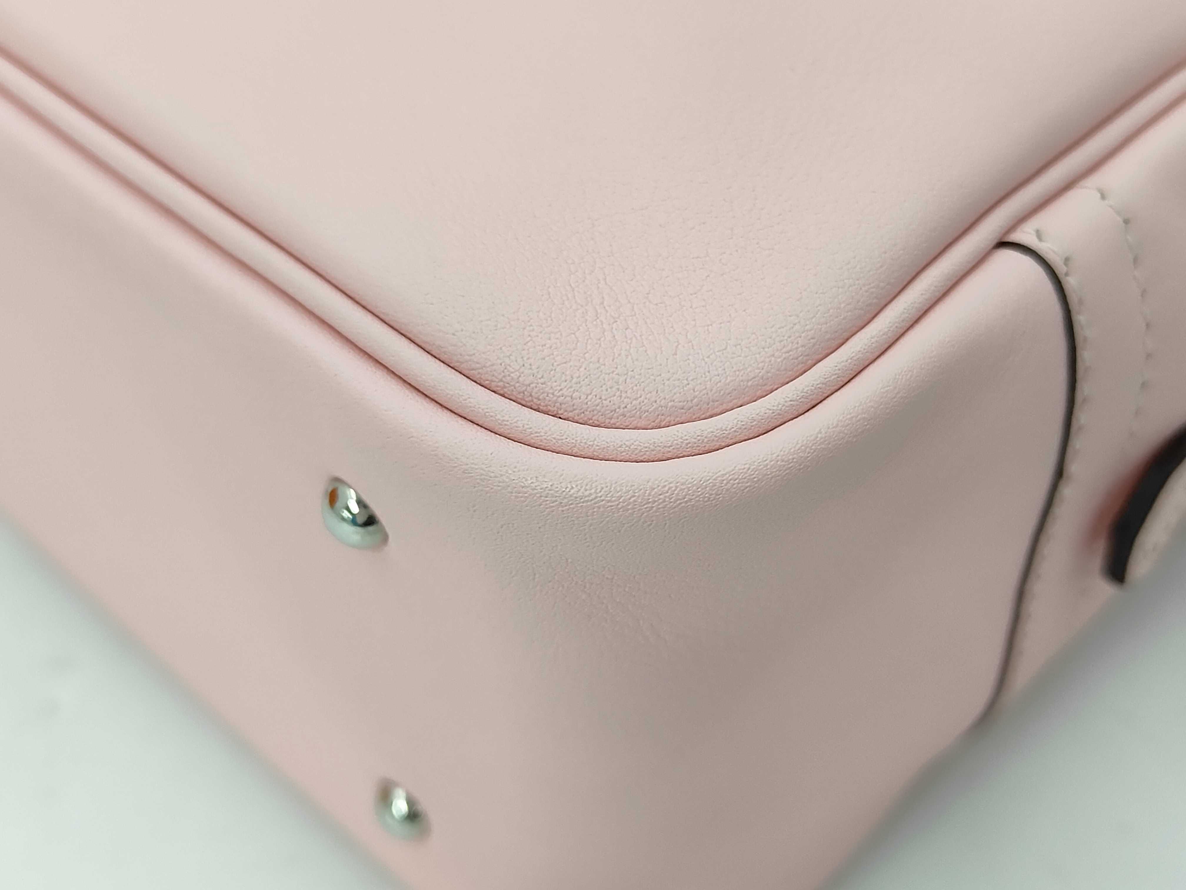 Plume Mini T-stamp Swift Leather Bag — view 3