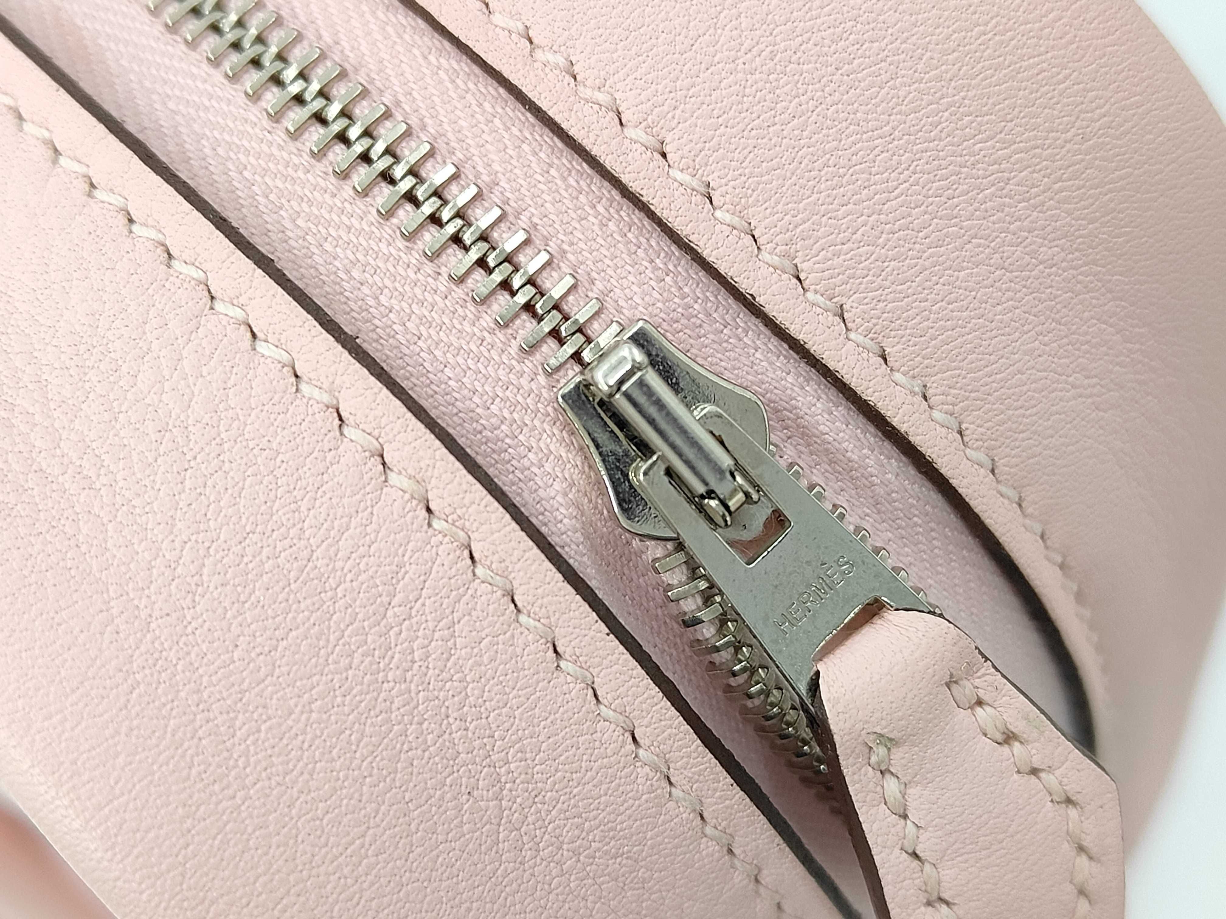Plume Mini T-stamp Swift Leather Bag — view 8